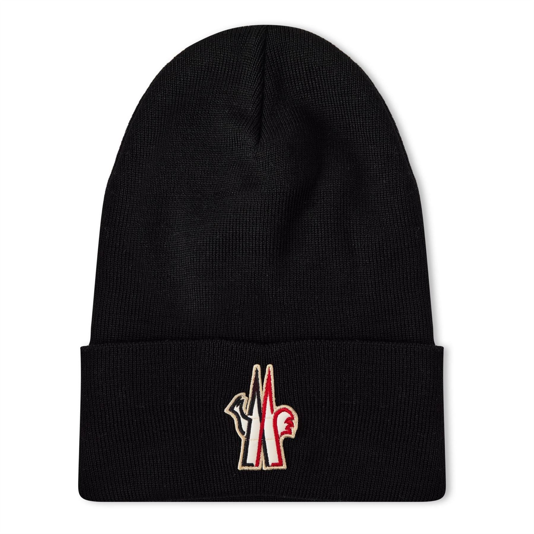 Moncler Grenoble Logo Beanie
