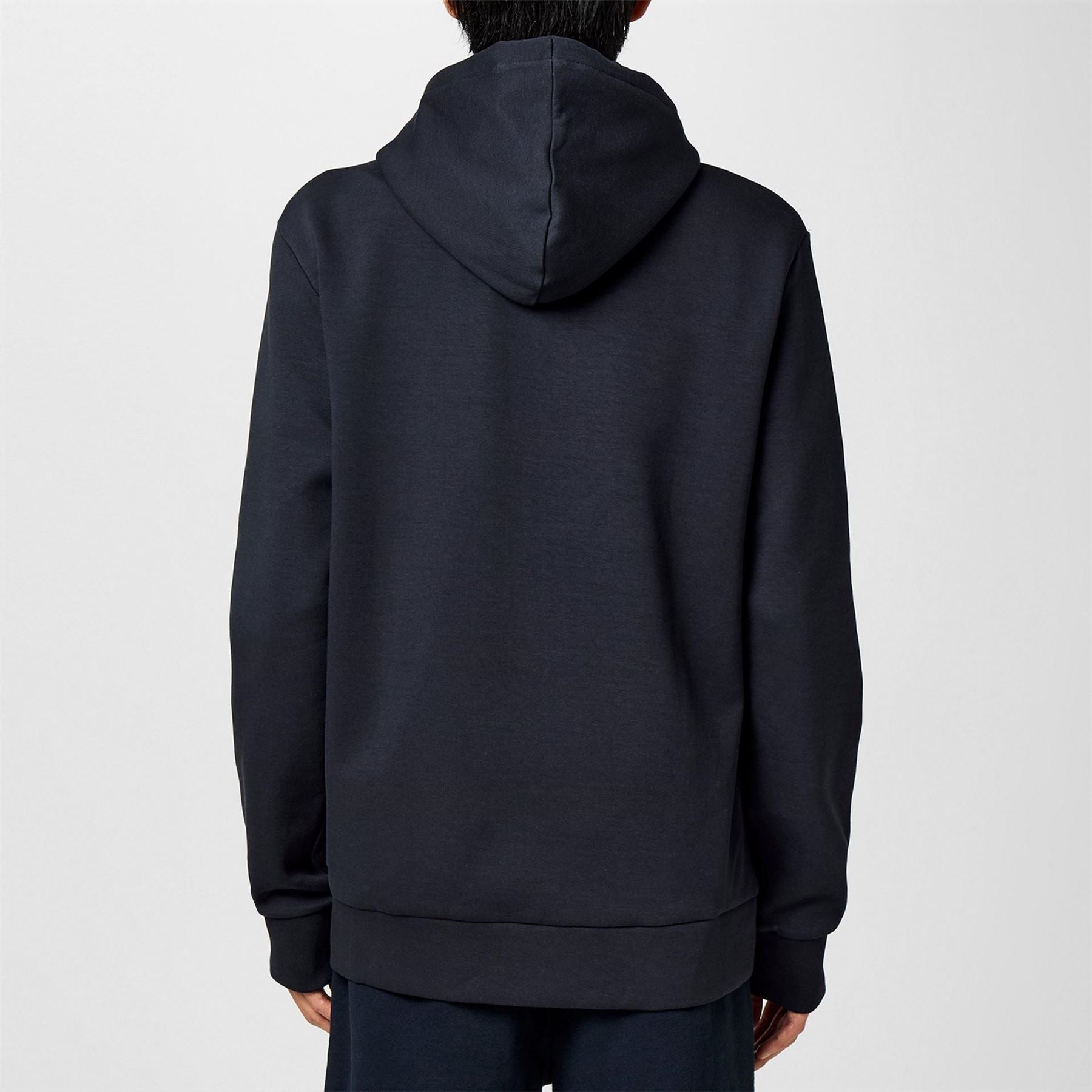 Boss BOSS GREEN Full Zip Hoodie with Adjustable Drawstring Hood   Streamlined Design