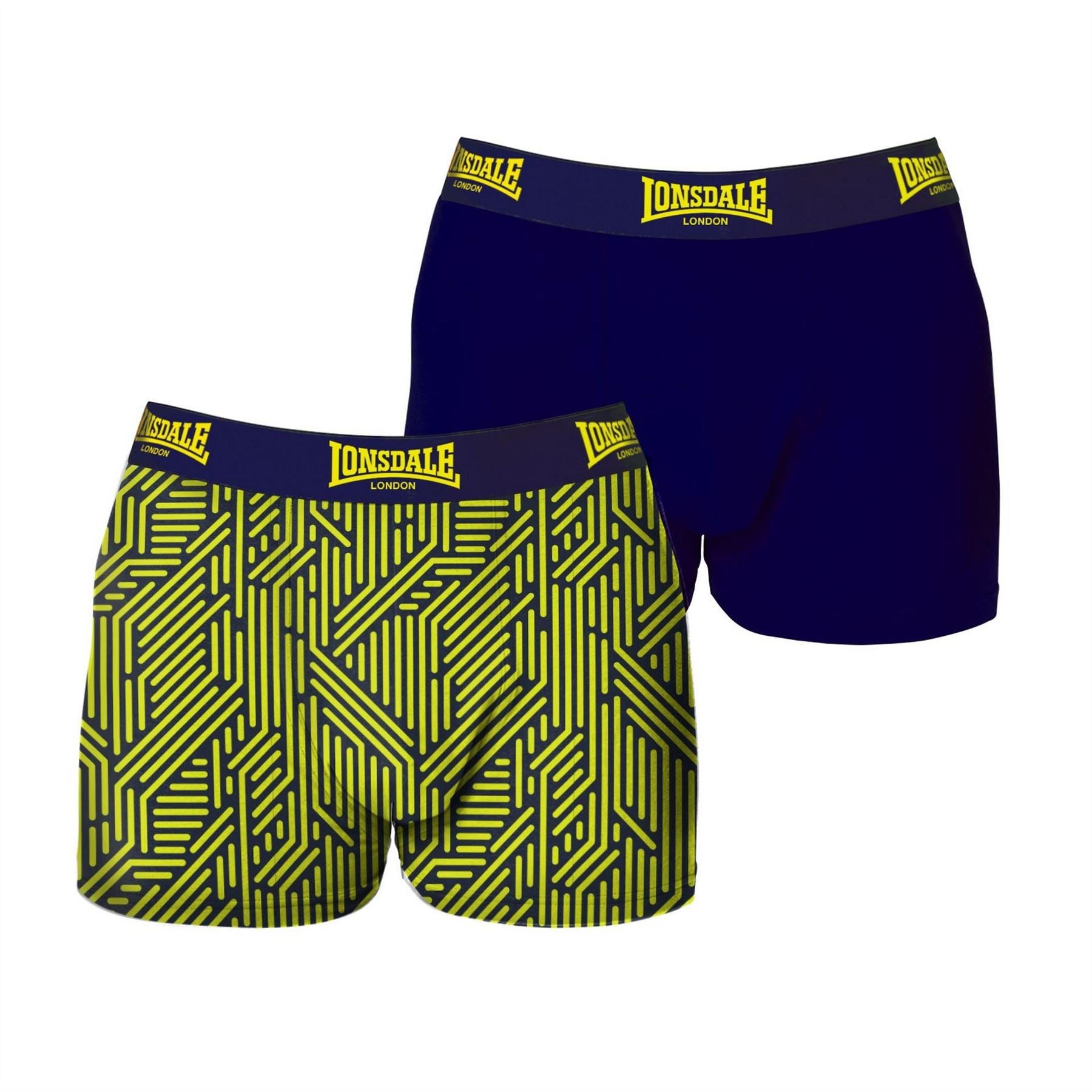 Lonsdale Mens 2 Pack Trunk