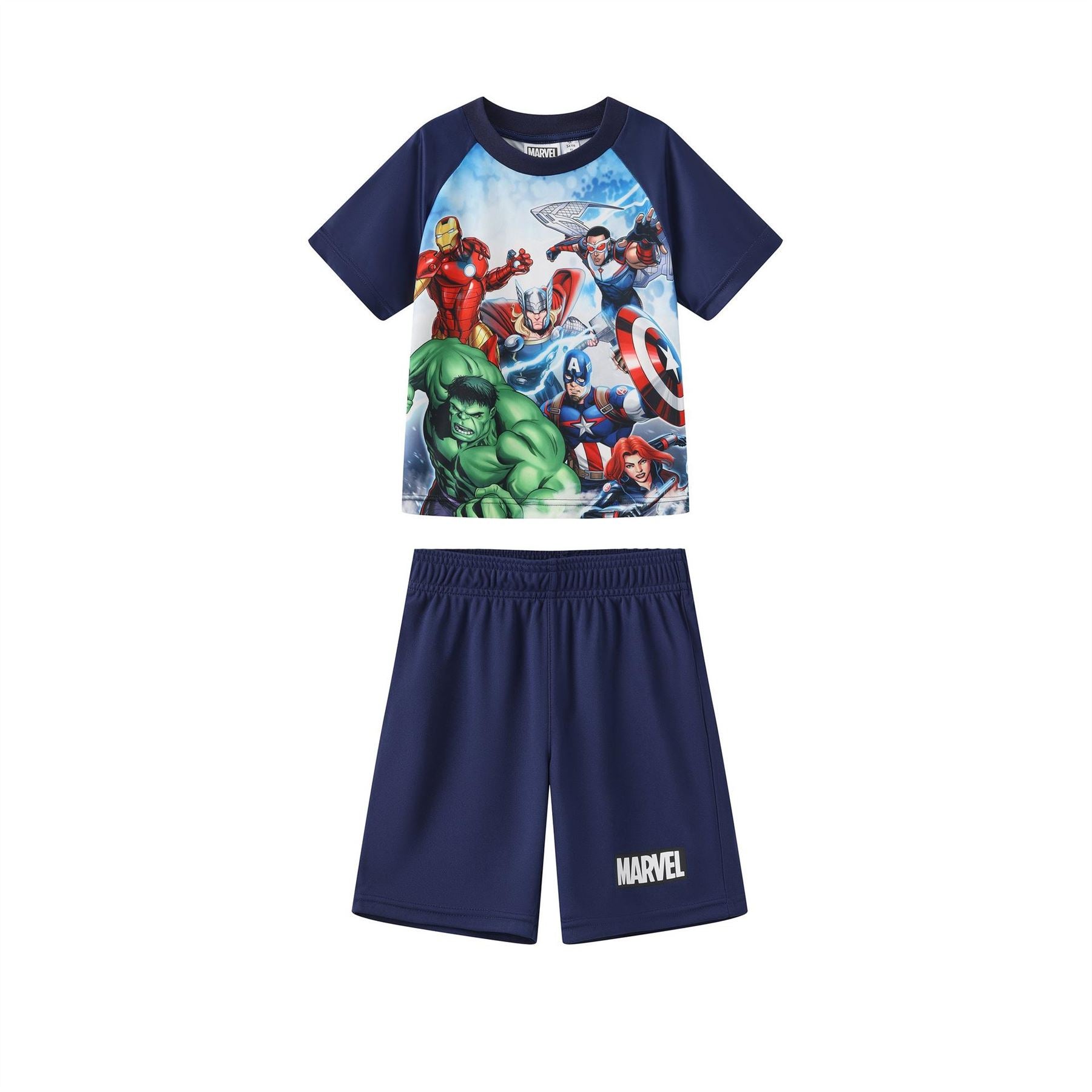 Character Junior Crew Neck Short Sleeve T-Shirt and Short Set