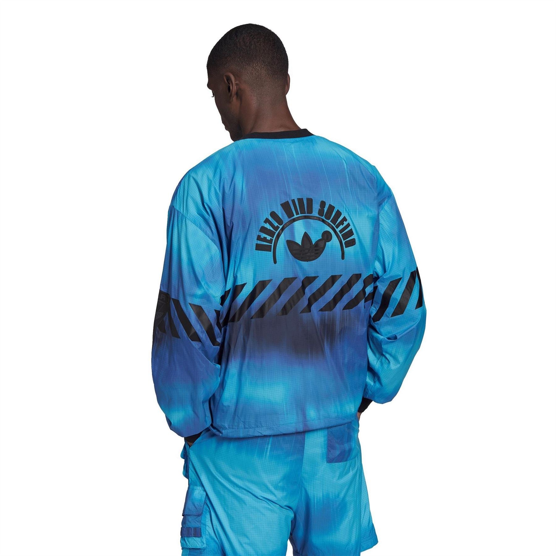 adidas Originals Mens Blue Version Arkive Crew Sweatshirt