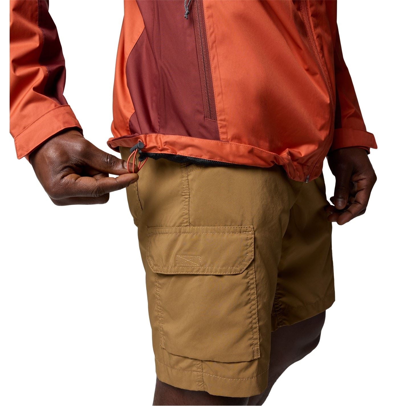 Columbia Hooded Rain Jacket with Elasticated Cuff