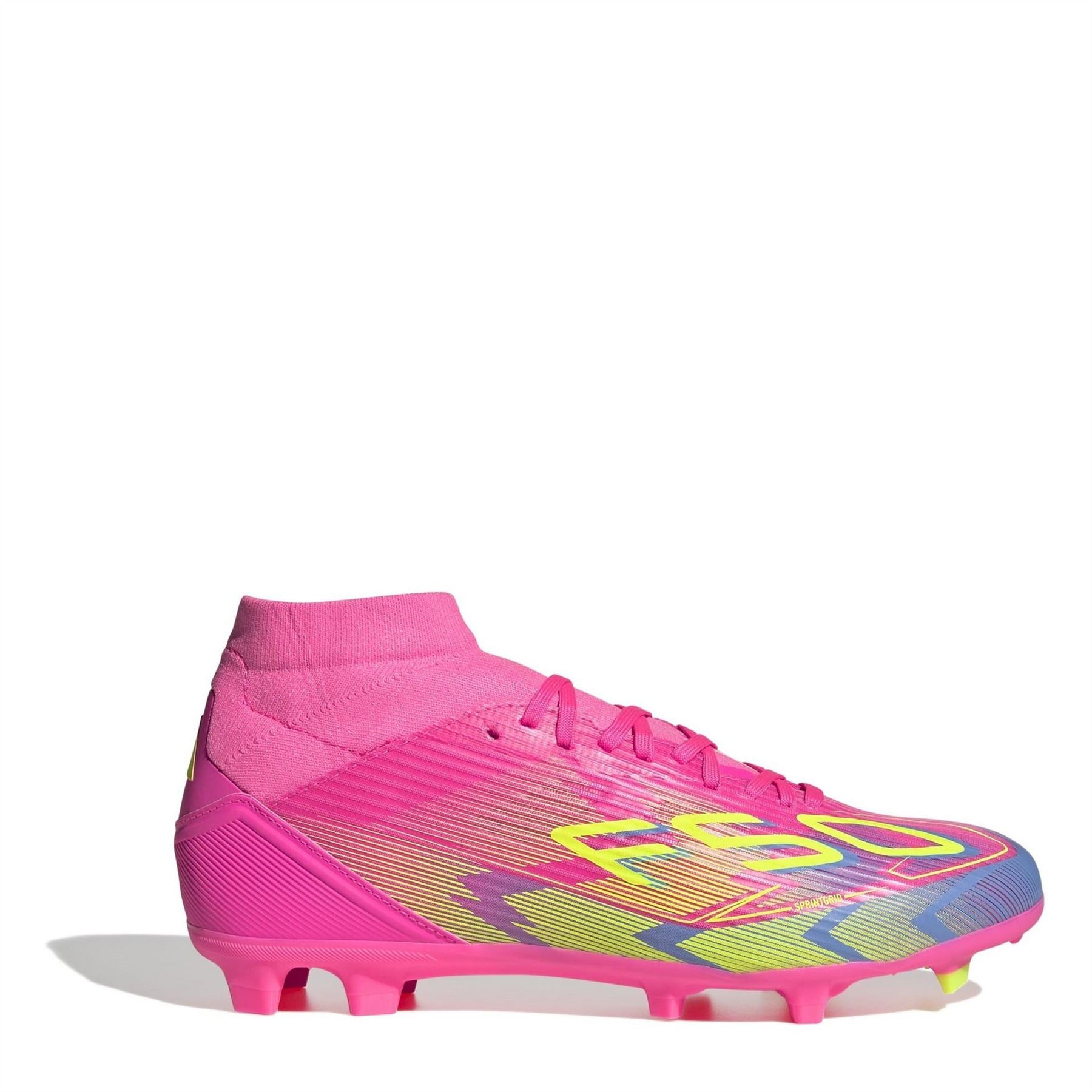 adidas Womens F50 League Mid Cut Firm Ground Football Boots