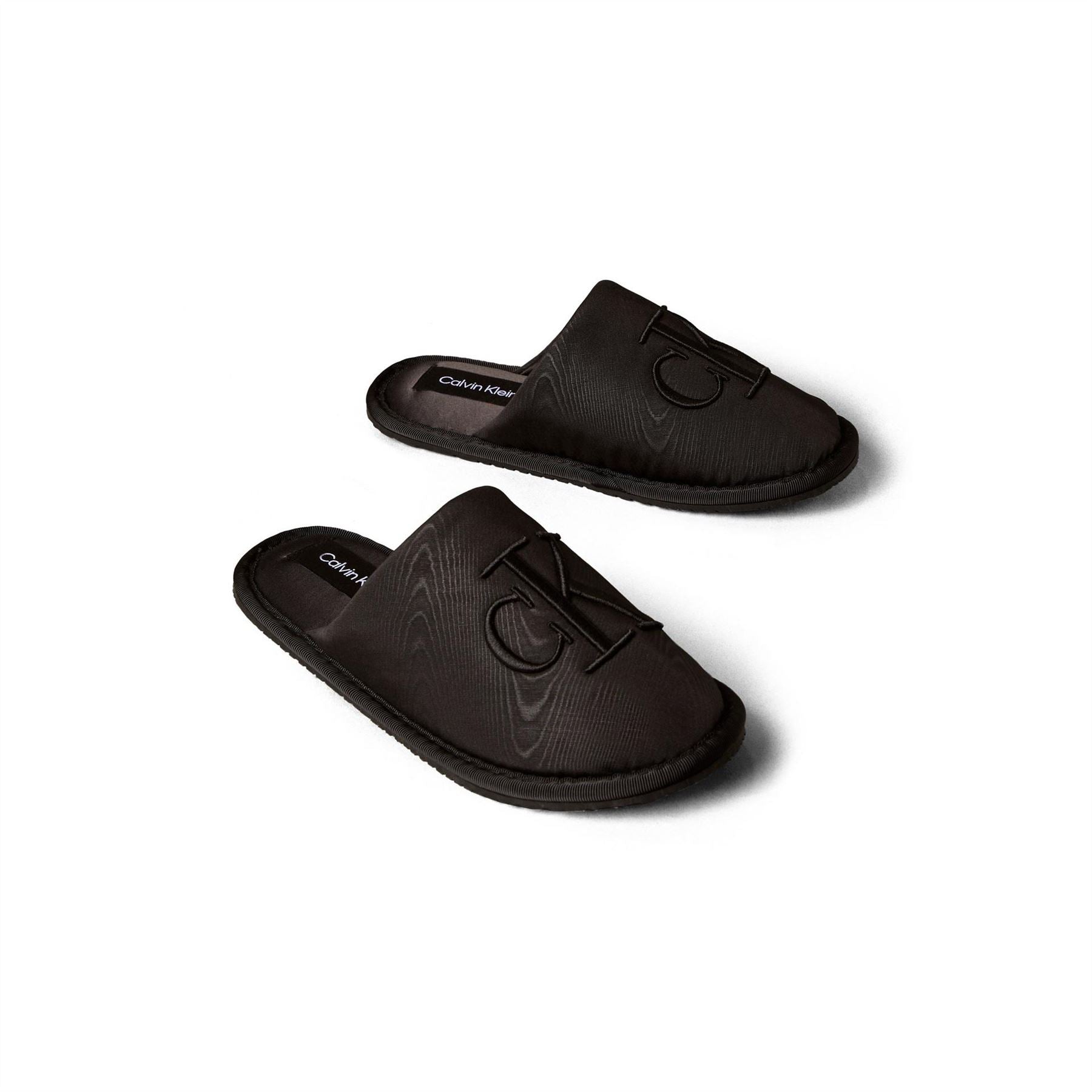 Calvin Klein Satin Mule Slippers