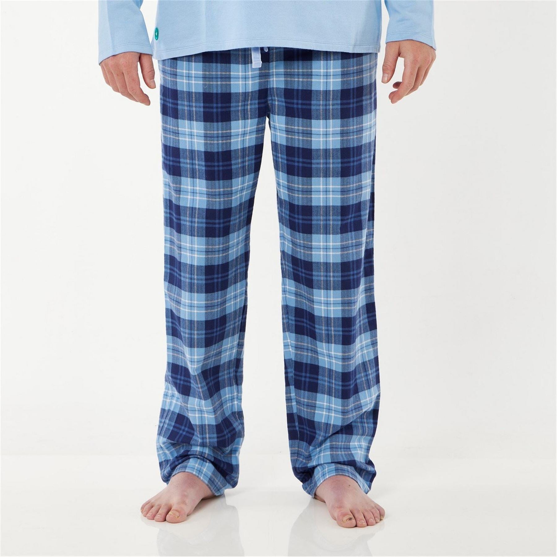 Loungers Mens Organic Brushed Cotton Lounge Trousers