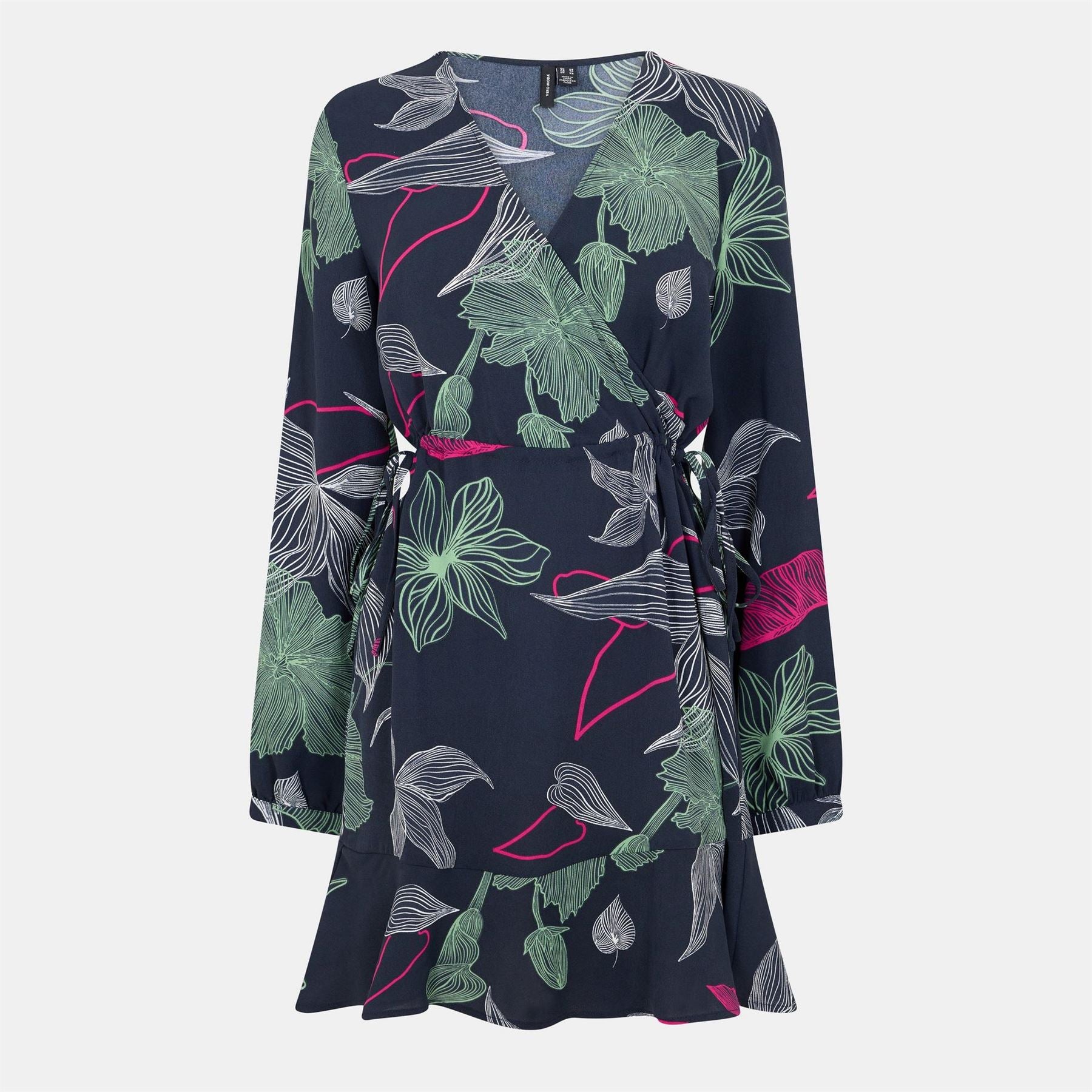 Vero Moda Jane V-Neck Mini Wrap Dress
