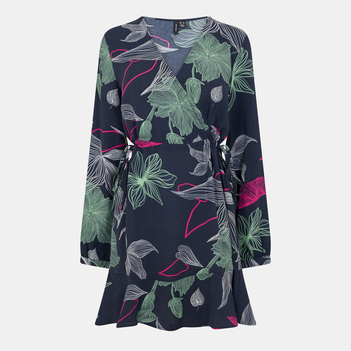 Vero Moda Jane V-Neck Mini Wrap Dress