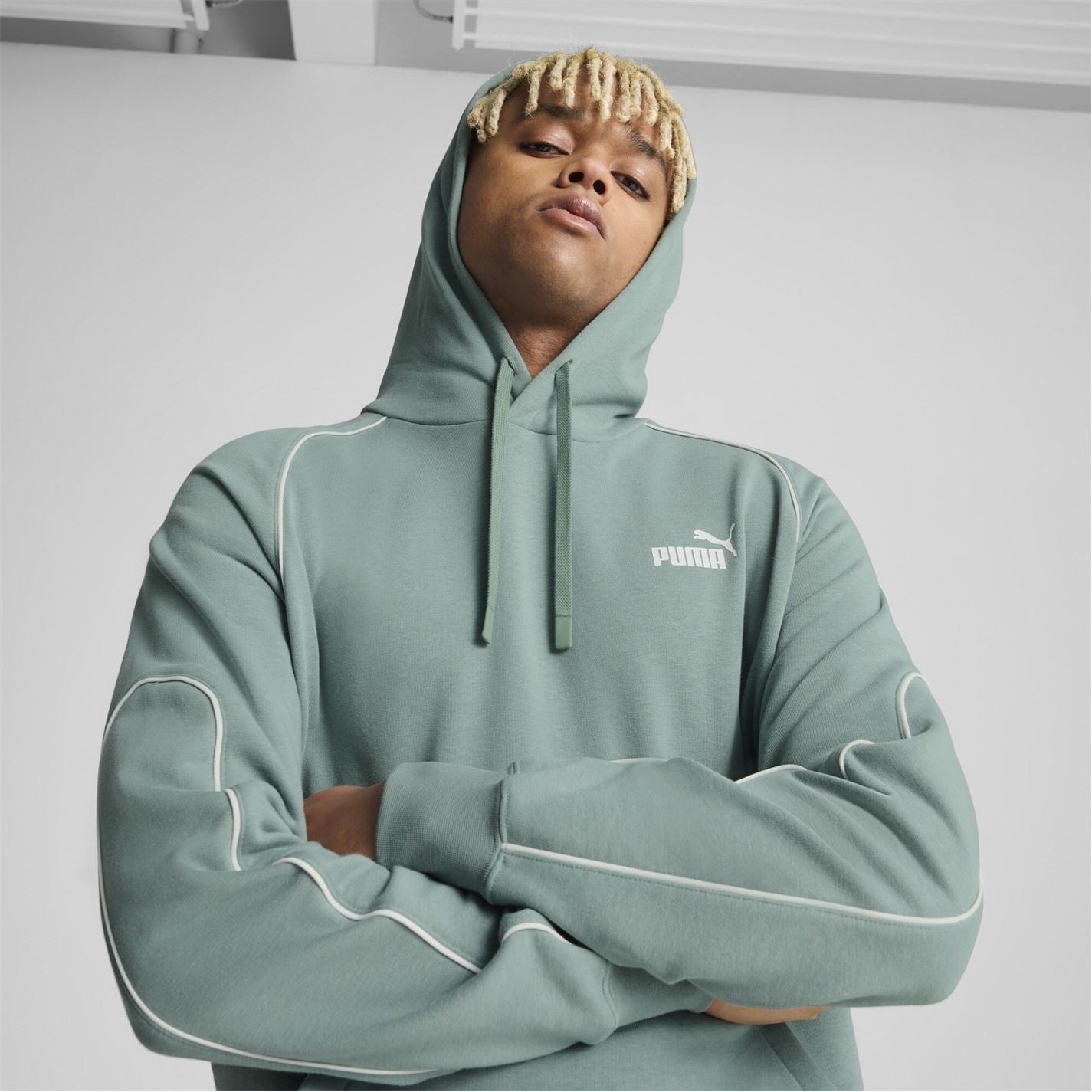 Puma Hooded Regular Fit Long Sleeve Sweatshirt