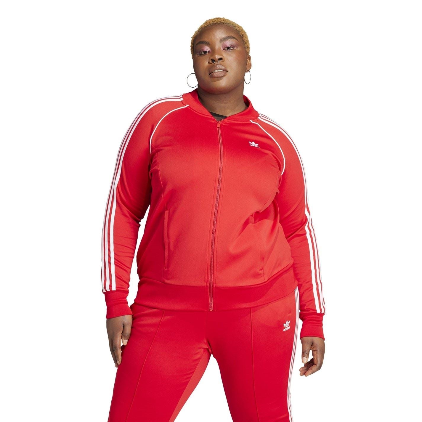 adidas Originals Womens Signature Three Stripe Track Top