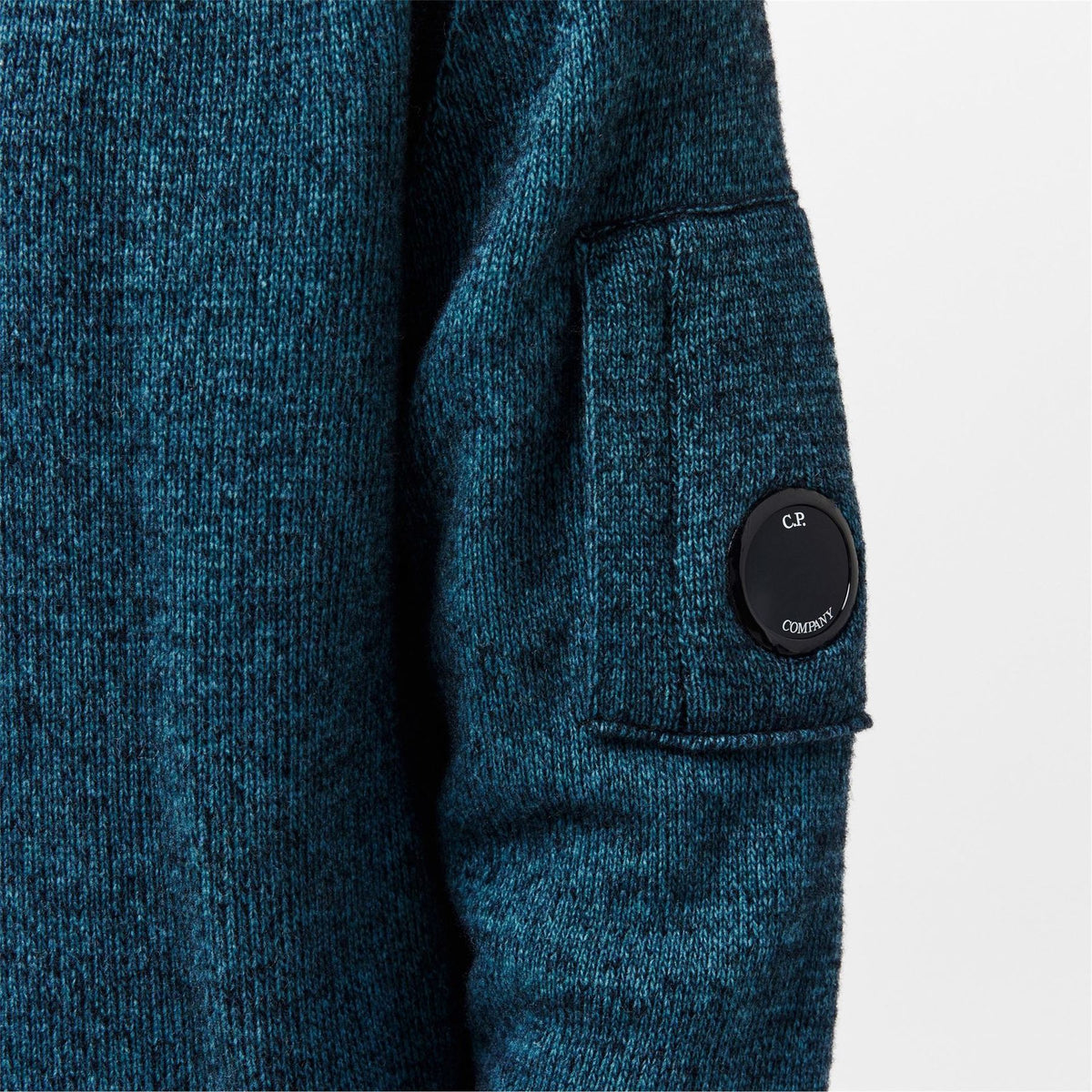 CP Company Lens Crew Knitted Turtle Neck Jumper