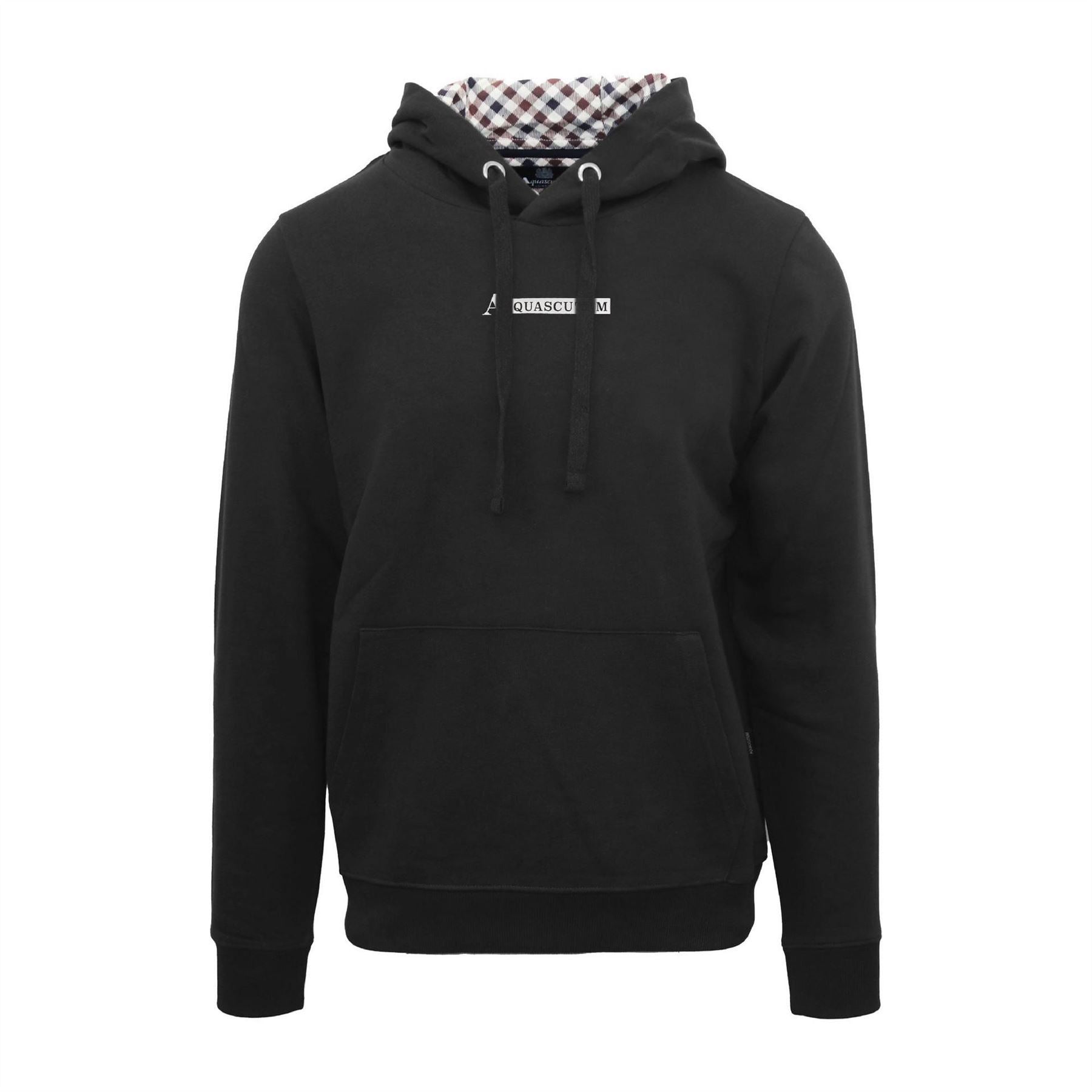 Aquascutum Hooded Neck Lacoste Lettering Sweatshirt