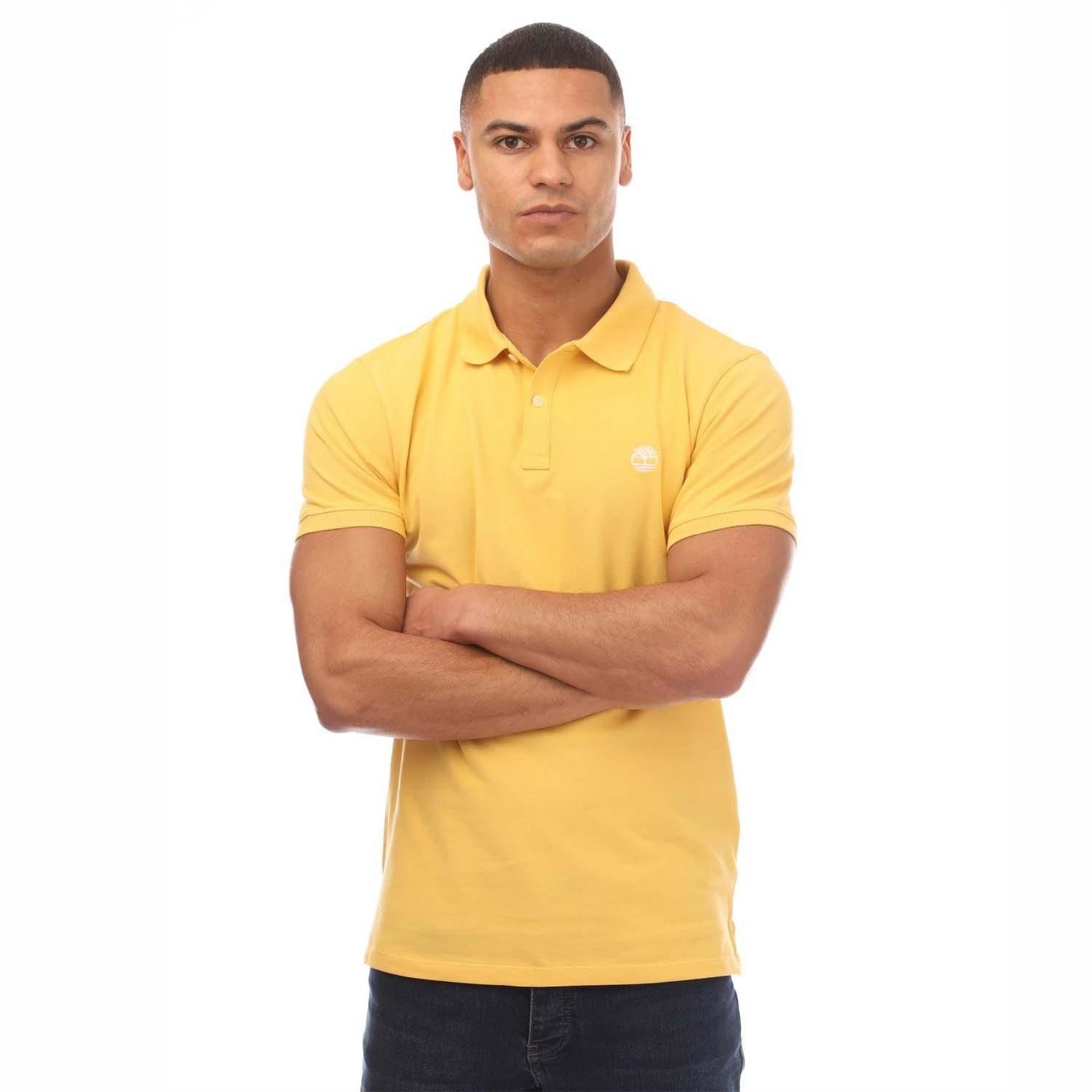 Timberland Oyster River Logo Short Sleeve Polo Shirt