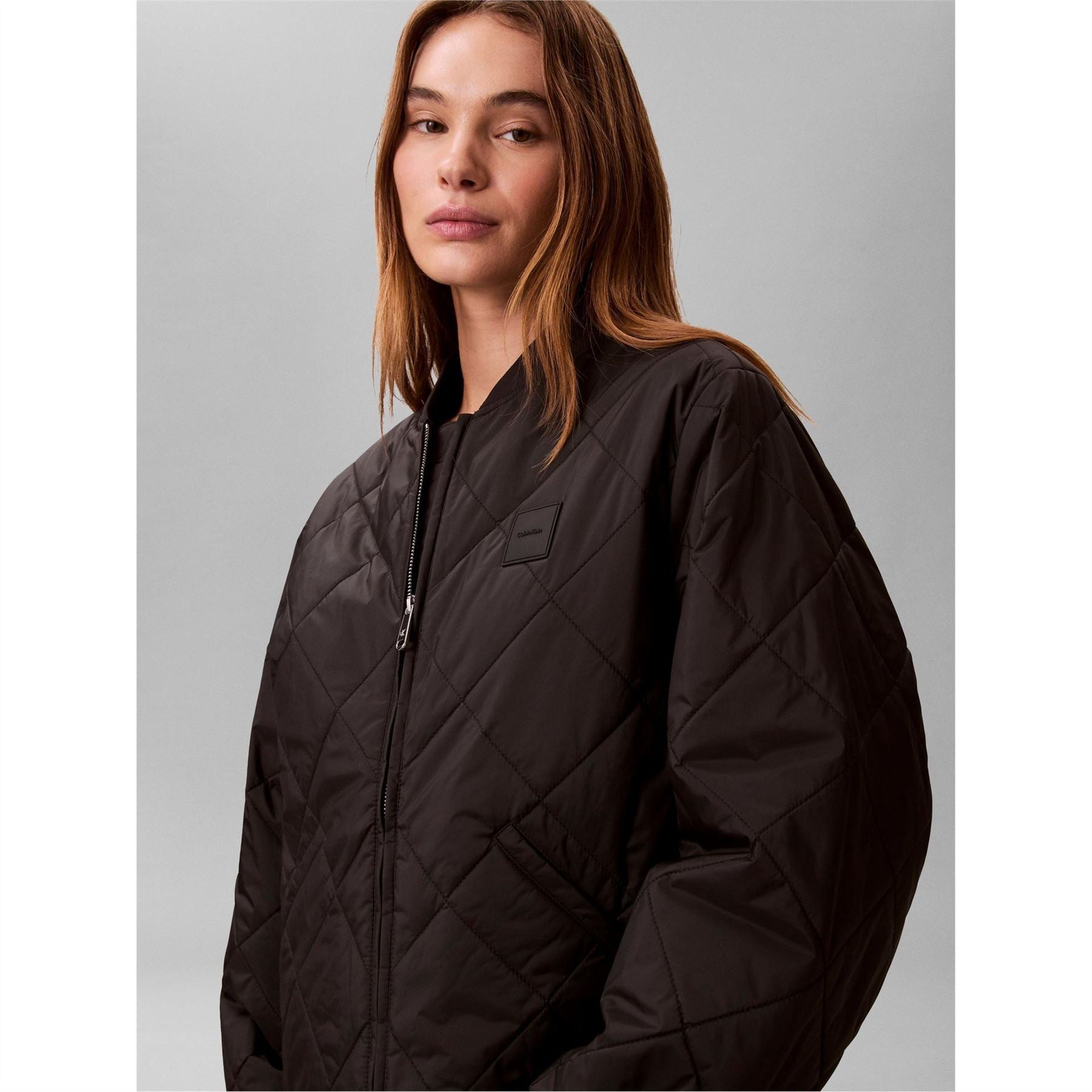 Calvin Klein Jeans Quilted Bomber Jacket