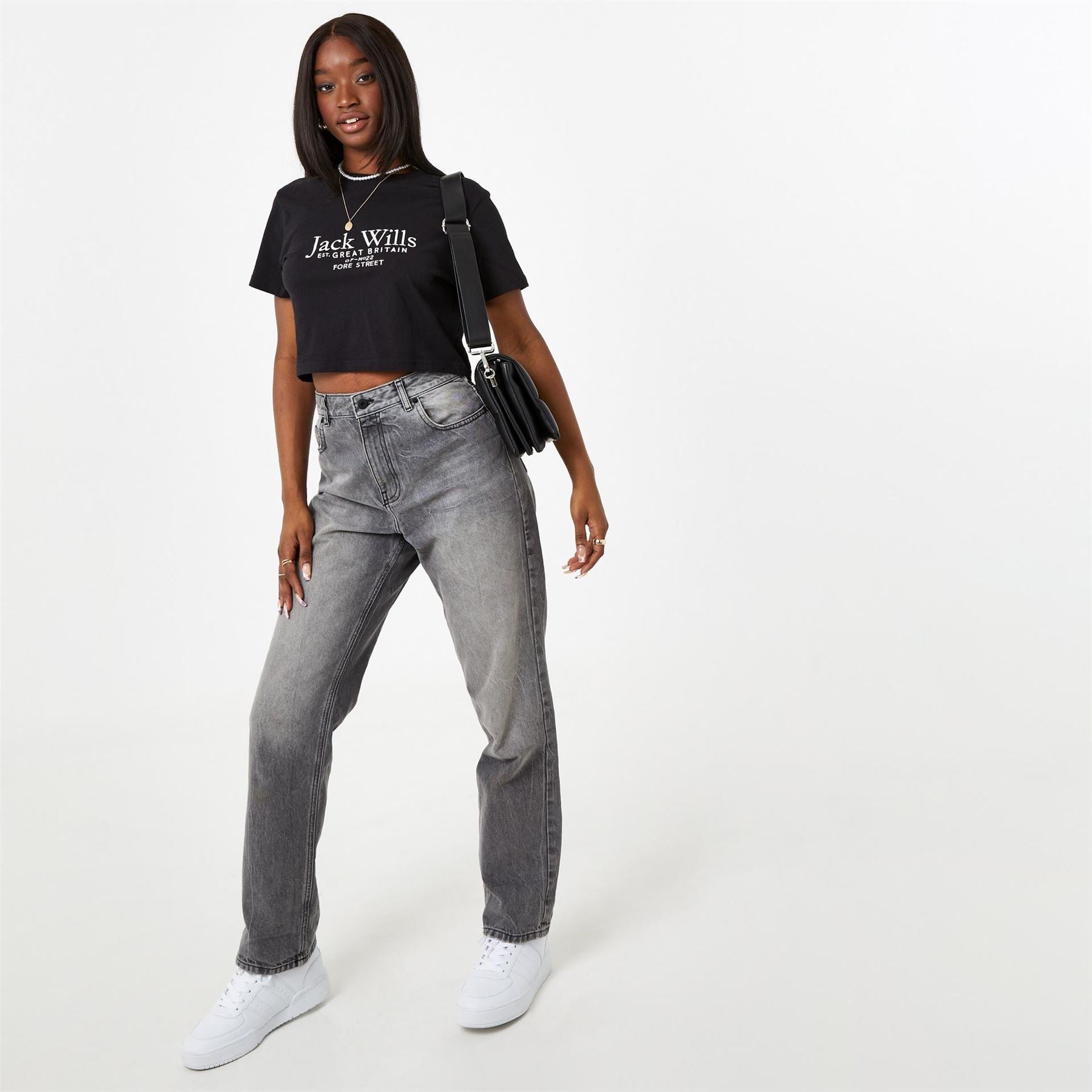 Jack Wills Eccleston Crop T-Shirt