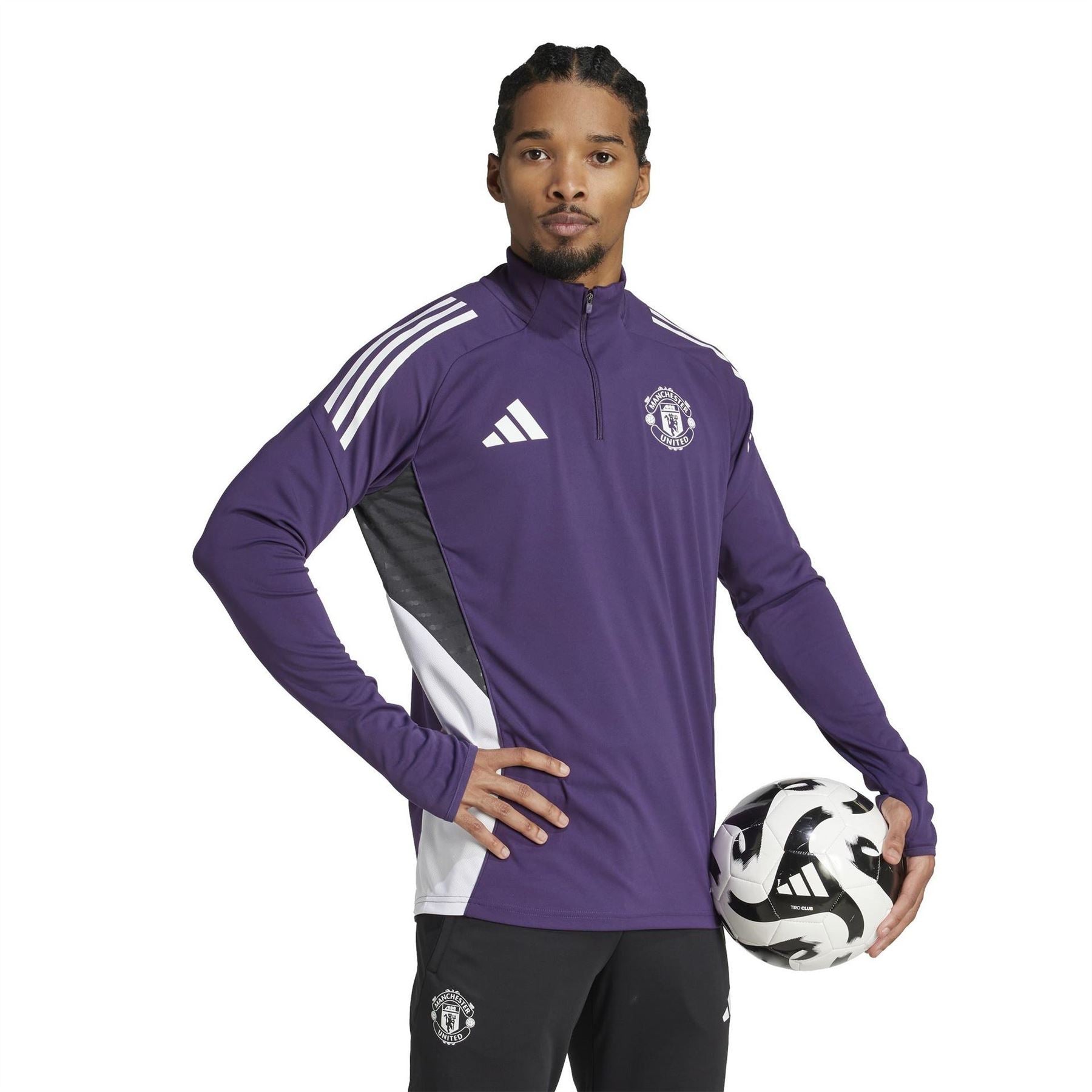 adidas Mens Manchester United Training Top 2025 2026