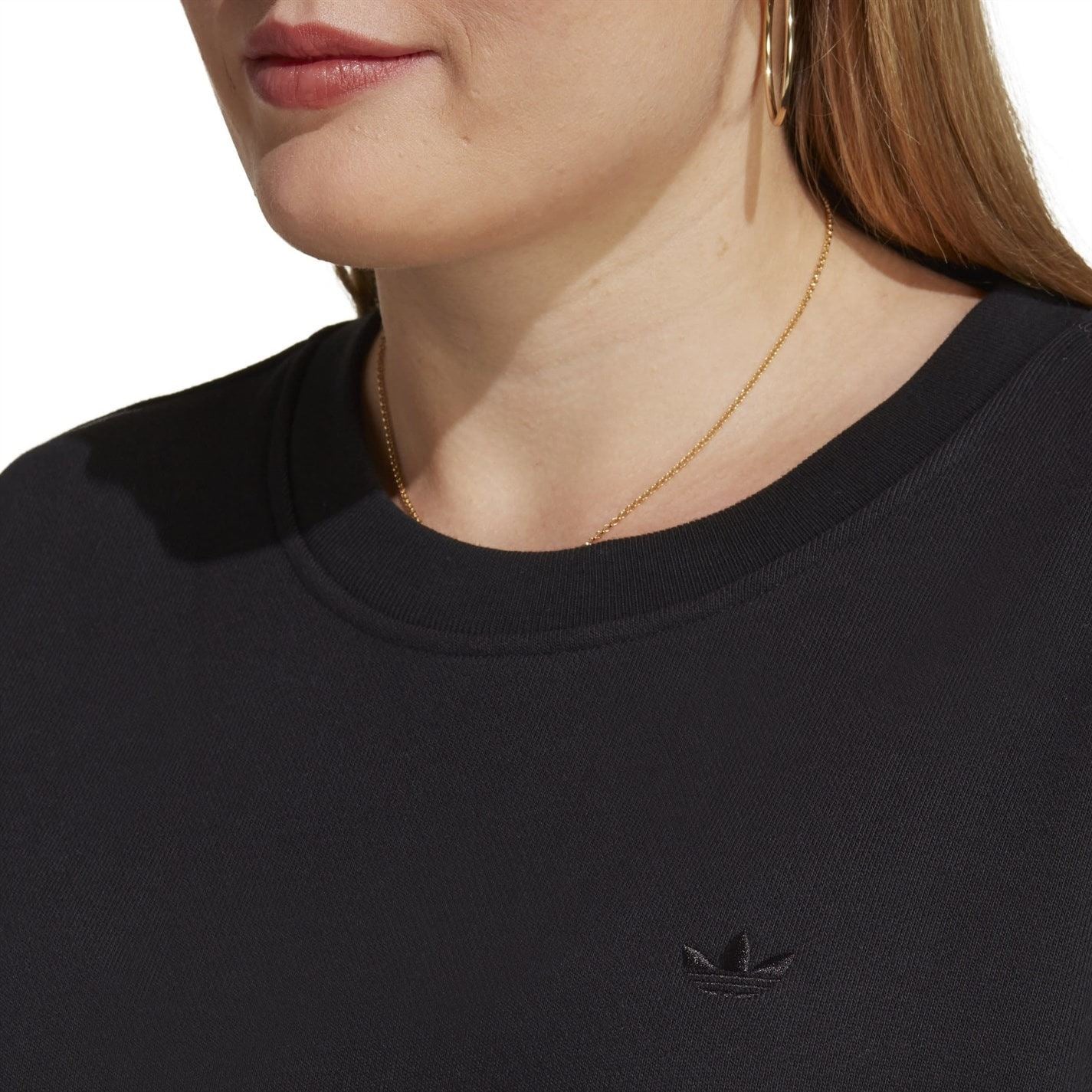 adidas Originals Womens Essentials Oversized Plus Size Sweatshirt