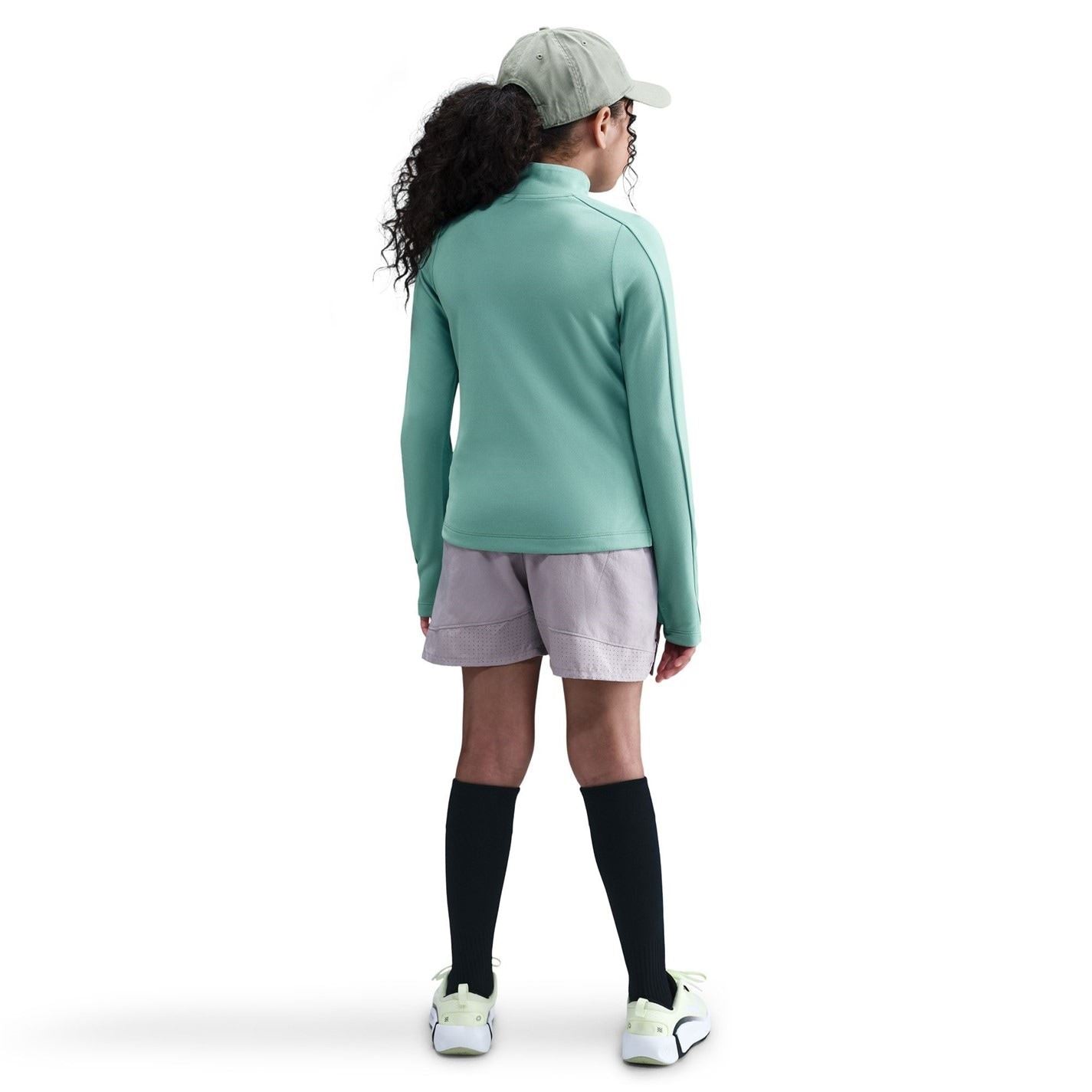 Nike Older Girls Dri Fit Long Sleeve Half Zip
