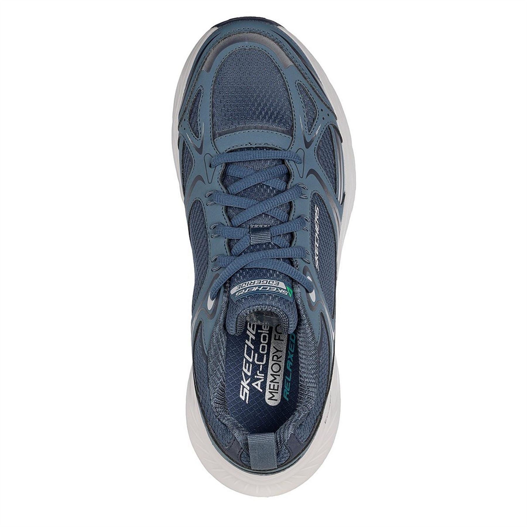 Skechers Mens Edgeride   Exodis Low Top Trainers