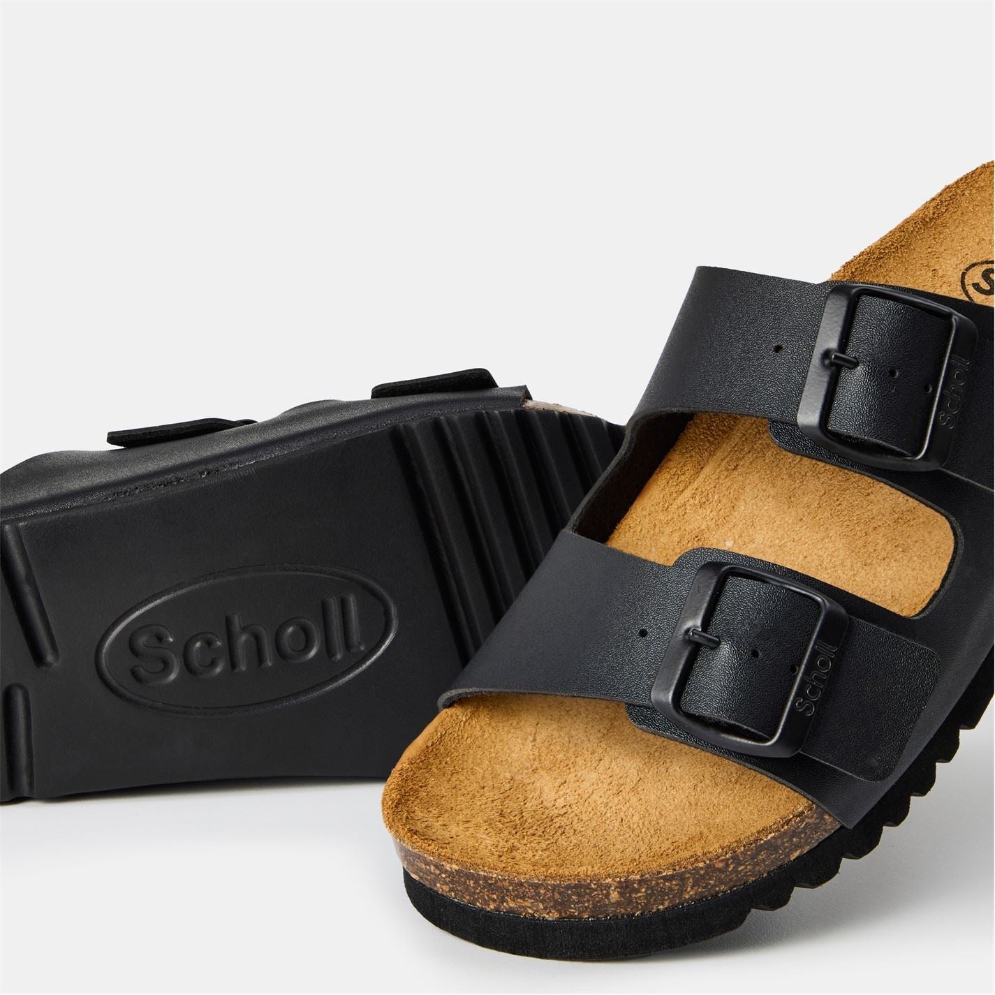 Scholl Andrea 41 Open Toe Slide Sandals