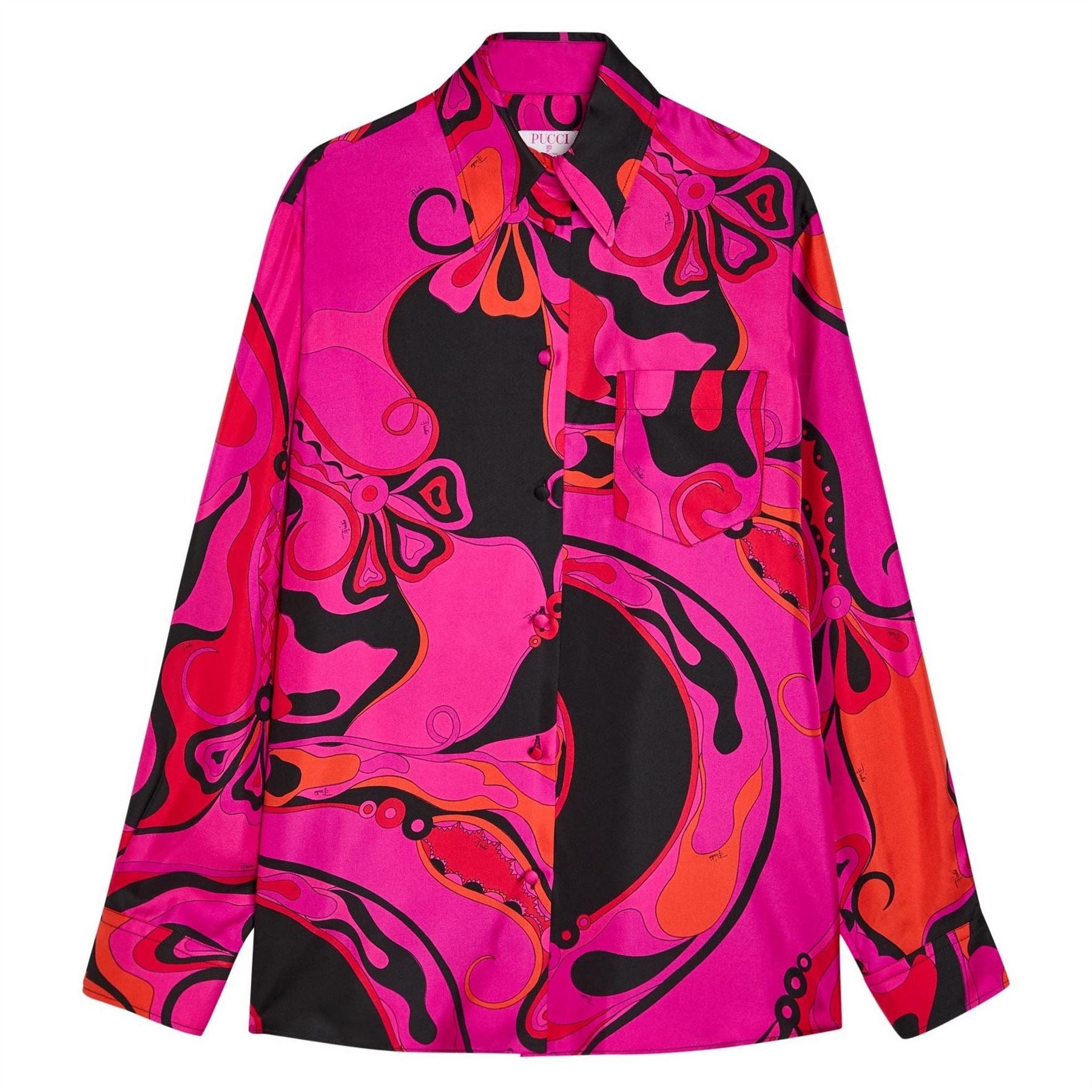 PUCCI   Silk Twill