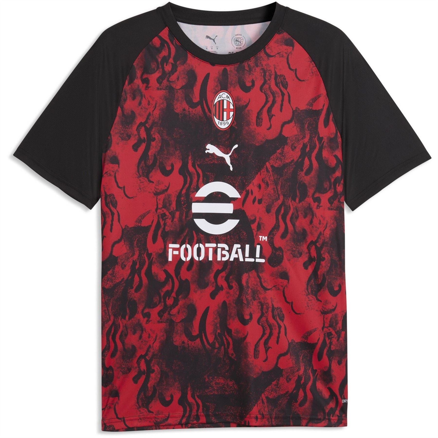 Puma AC Milan Short Sleeve T Shirt 2025 2026