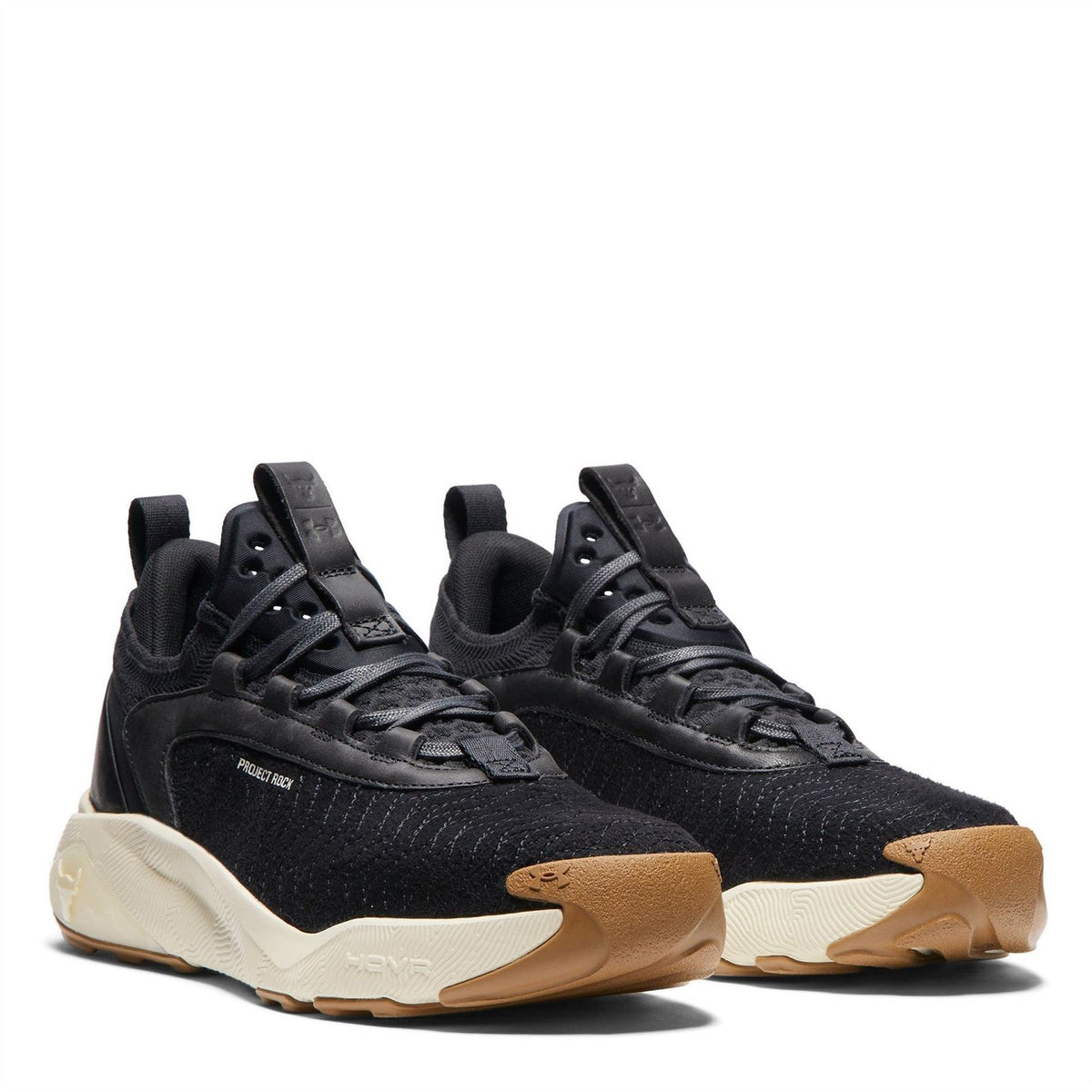 Under Armour Project Rock 7 Luxe Lace-Up Textured Trainers