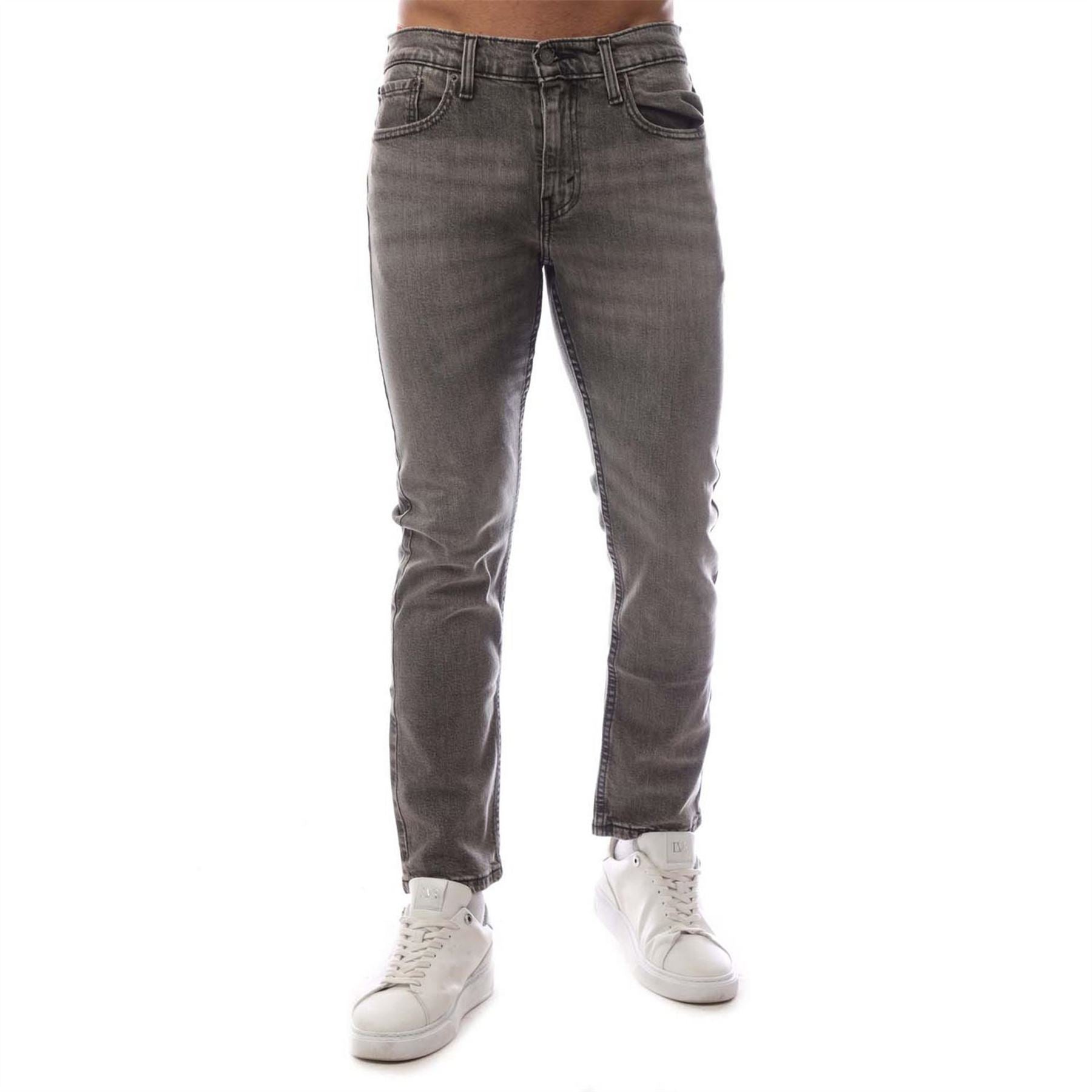 Levis Mid Rise Durable Denim Straight Leg Jeans