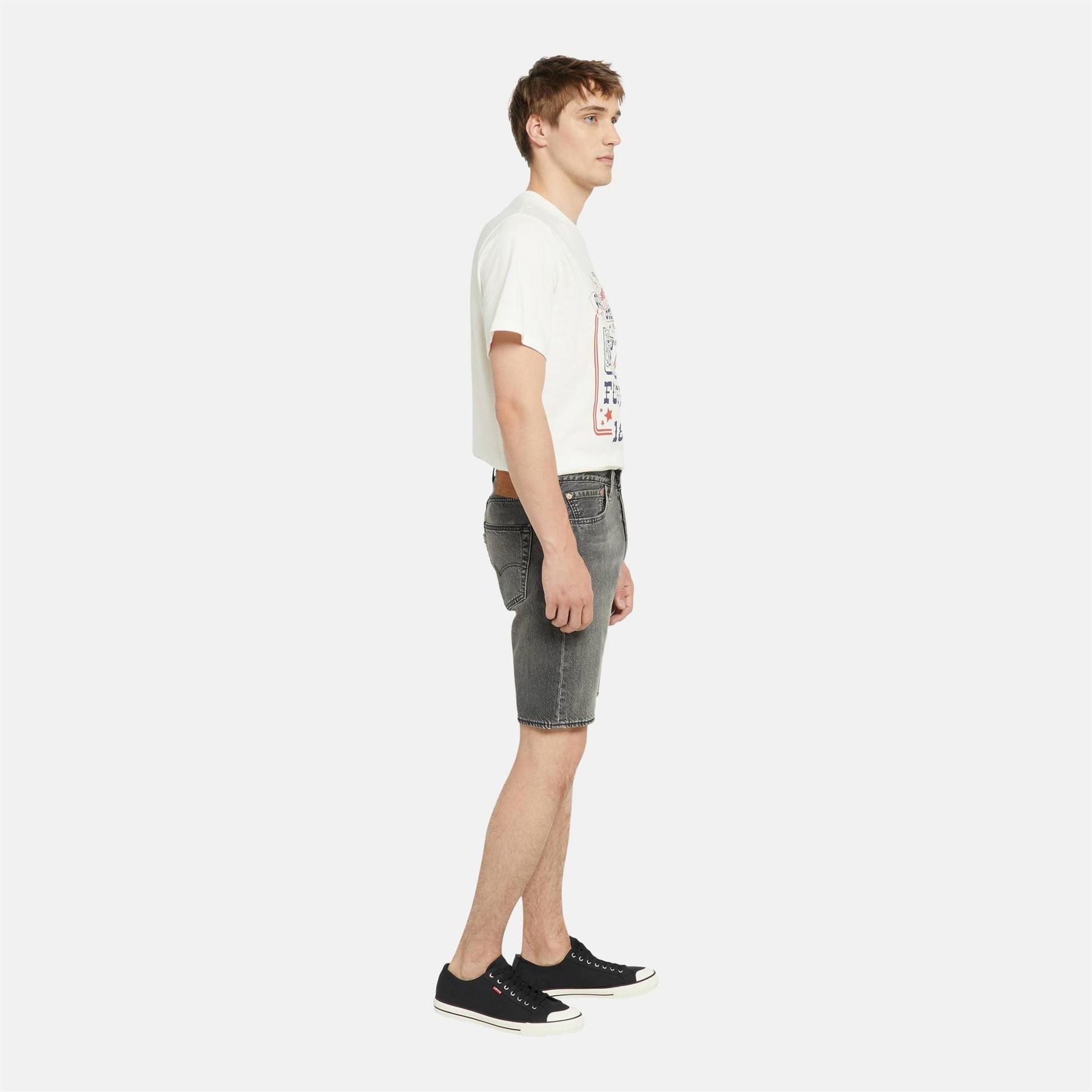 Levis Hemmed Shorts