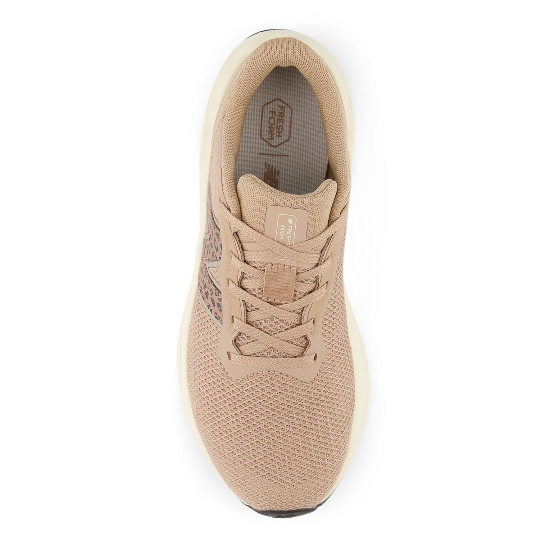 New Balance Arishi V4 Leopard Patterned Lace-Up Sneakers
