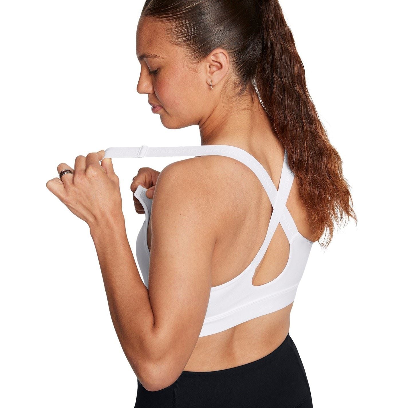 Under Armour Womens Armour Ua Infinity High Zip 2.0 Bra Impact Sports