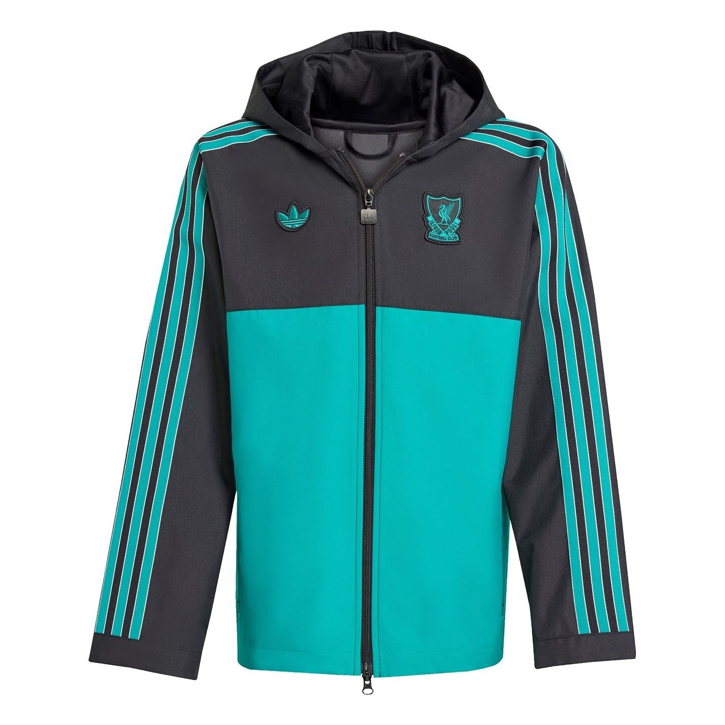 adidas Terrace Icons Liverpool Long Sleeve Licensed Rain Anorak