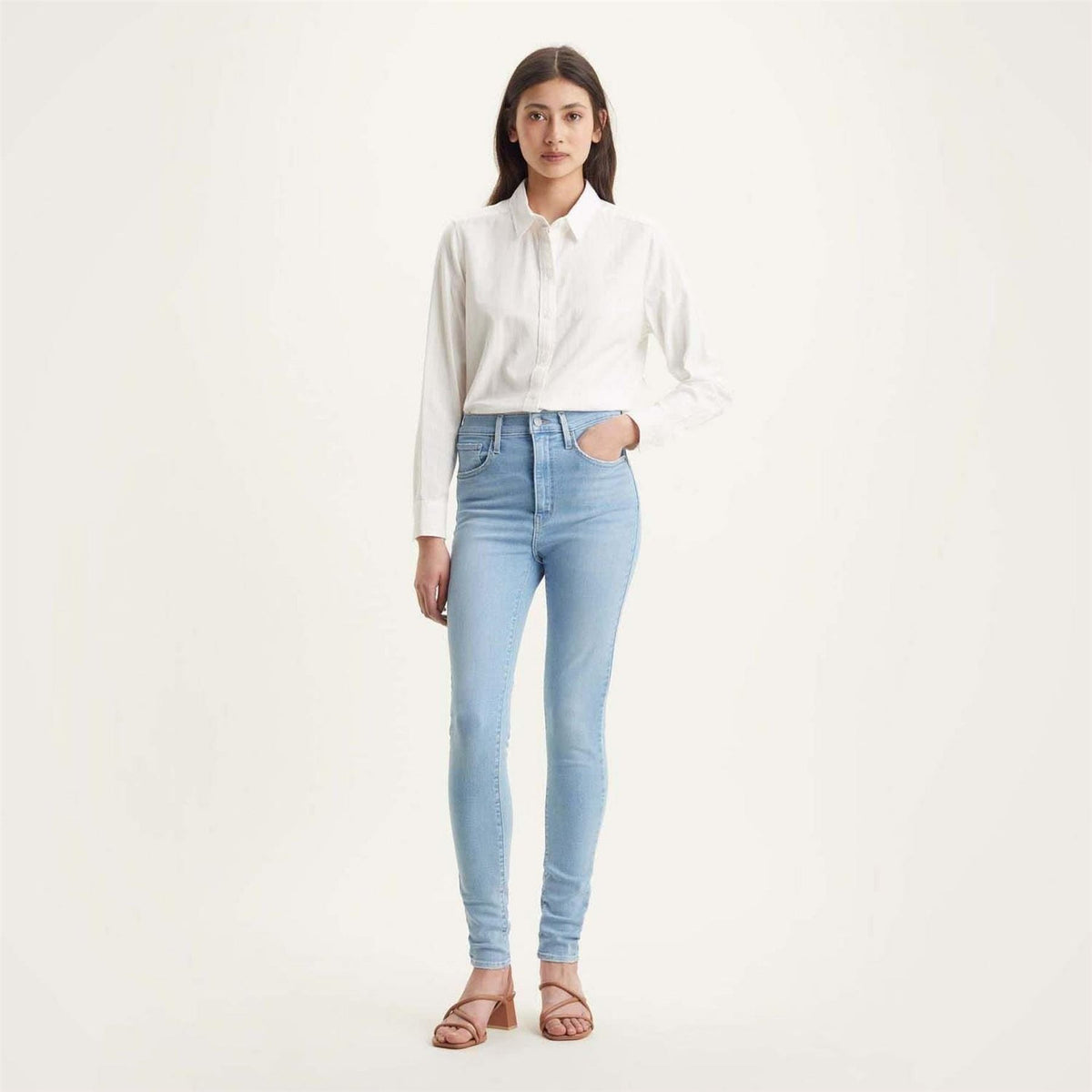 Levis High Super Skinny Jeans