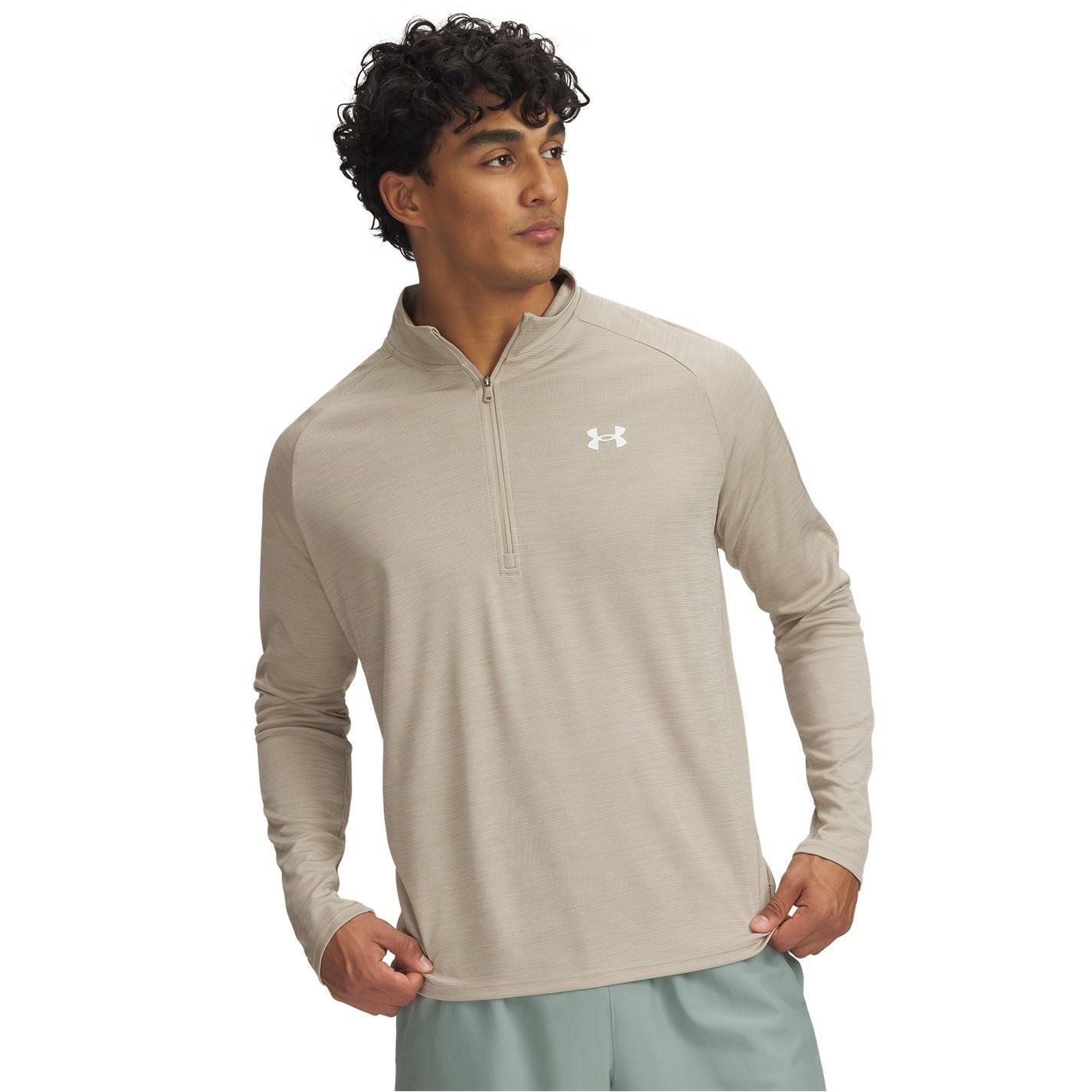 Under Armour Mens Armour Ua Tech™ ½ Zip Long Sleeve