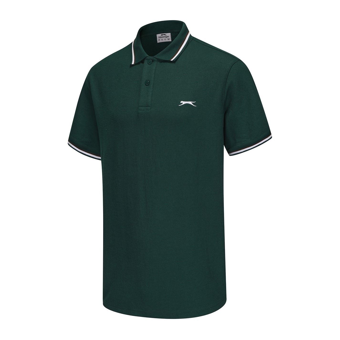 Slazenger Mens Tipped Polo Shirt