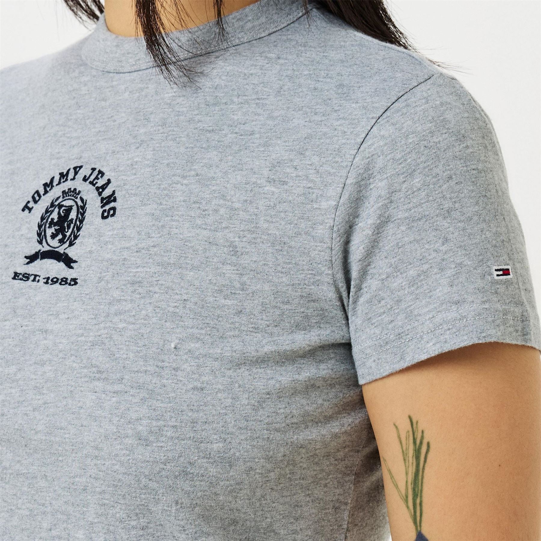 Tommy Jeans Varsity Regular Fit Cropped T-Shirt