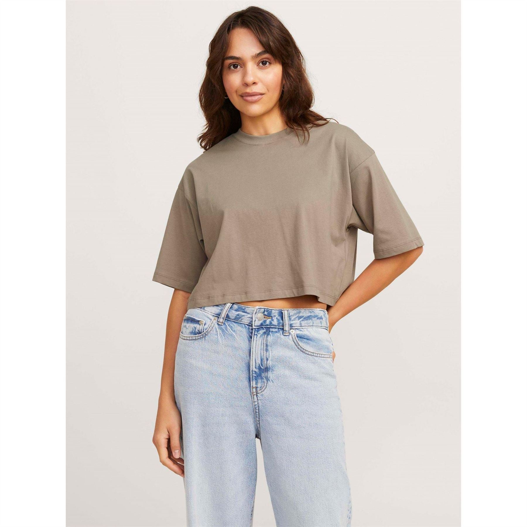 JJXX Loose Cropped T-Shirt Ladies