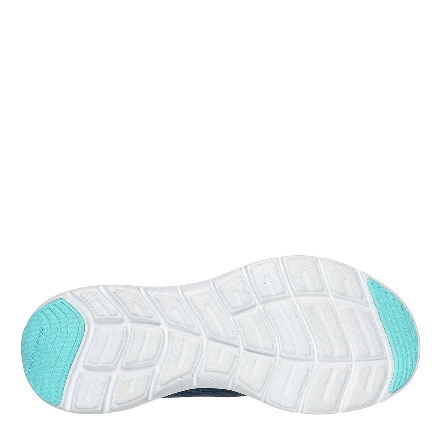 Skechers Womens Engineered Mesh Lace Up W Air Cool Low Top Trainers