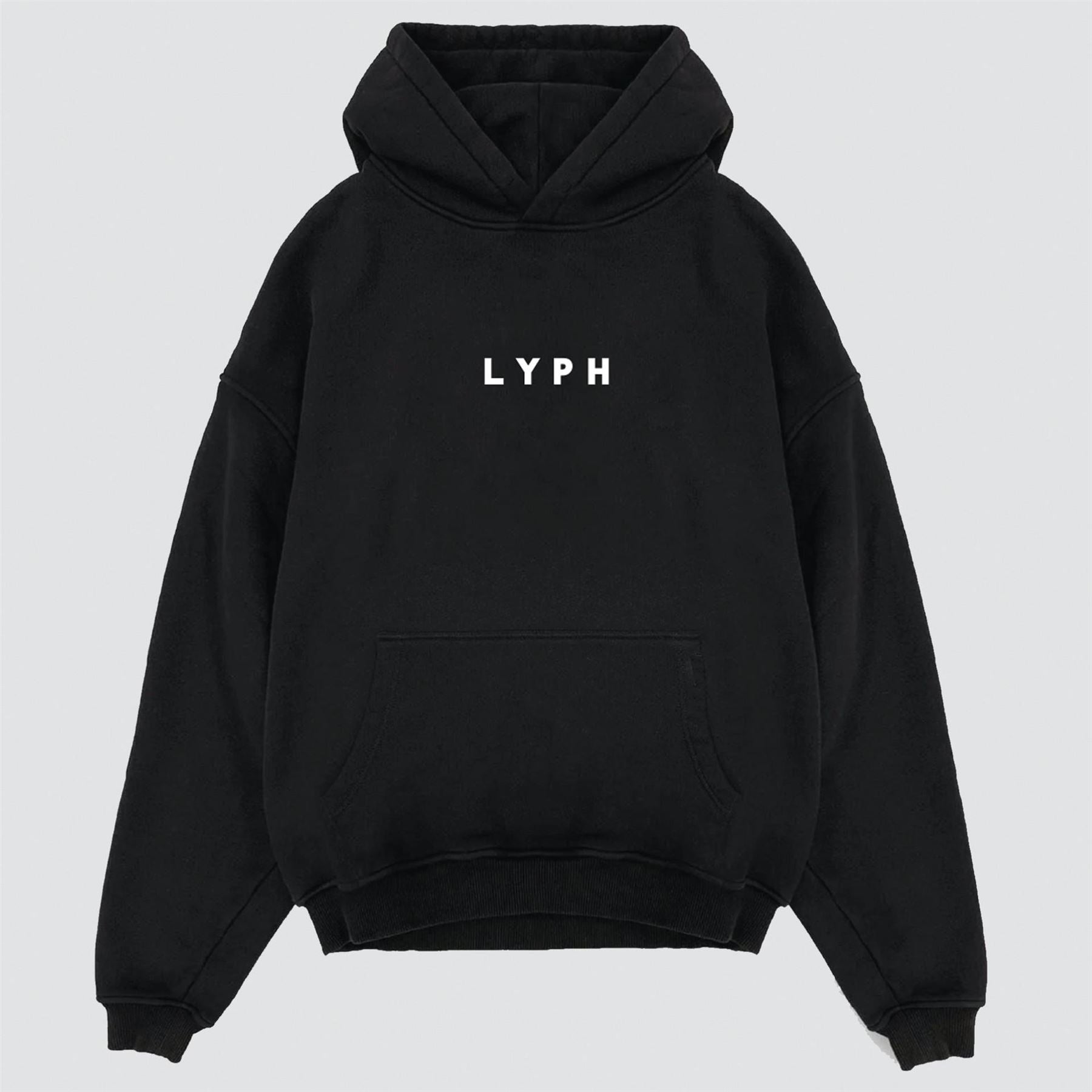 LYPH Oversize Fit Hooded Neck Sweatshirt with Logo