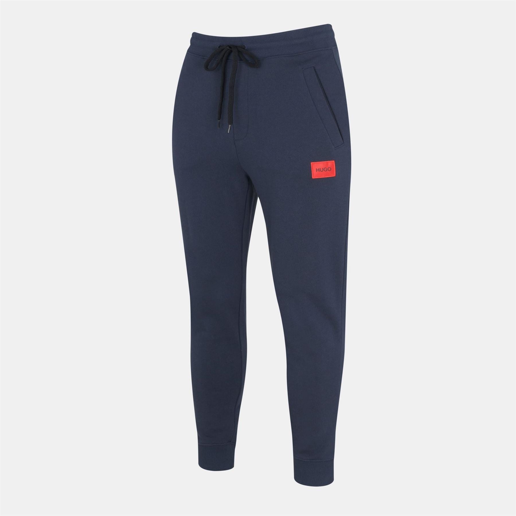 Hugo HUGO Doak Closed Hem Jogging Bottoms with Logo Detail
