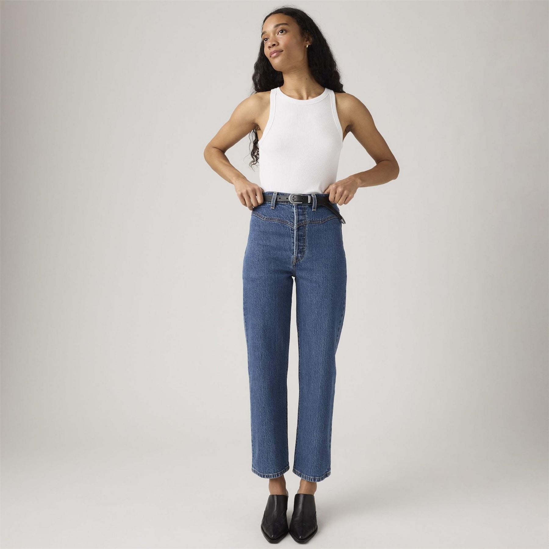 Levis Ribcage Straight Fit Jeans