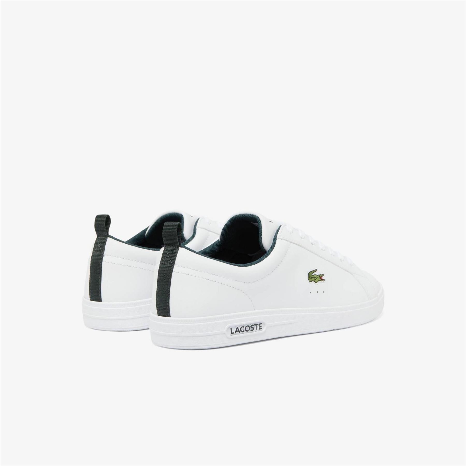 Lacoste Court Base Lace Up Low Top Trainers