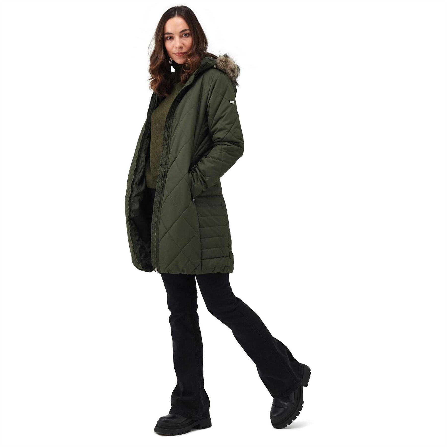 Regatta Womens Ii Quilted Coat Down Jacket