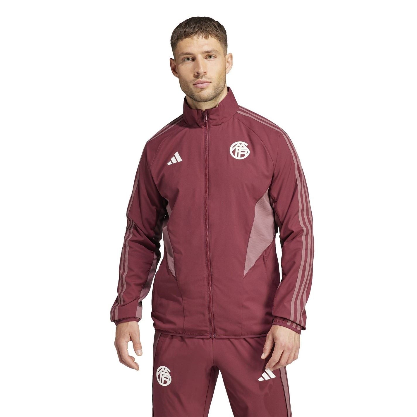 adidas Bayern Anthem Jacket 2023 2024 Adults