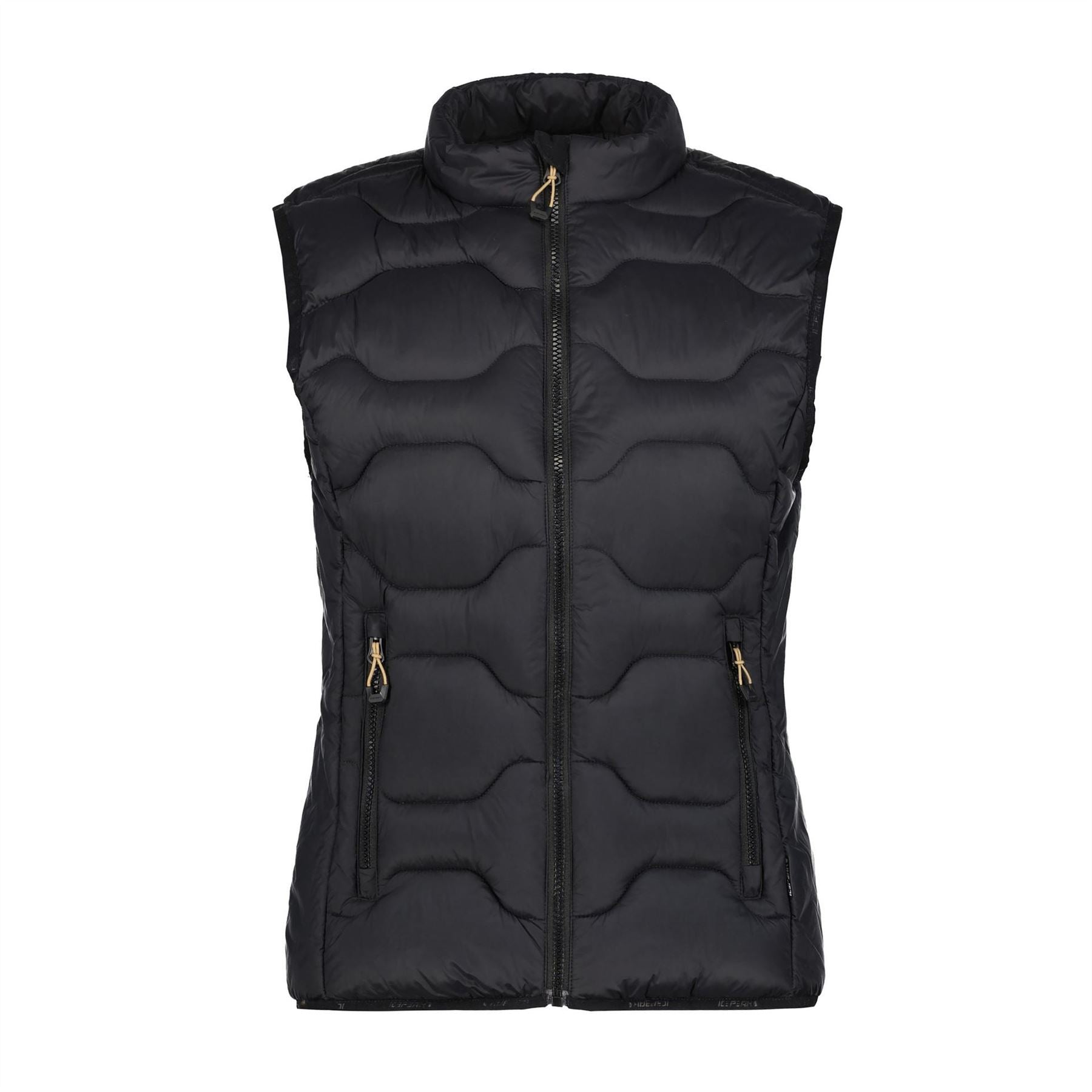 Icepeak Merritt Solid Patterned Zipped Pocket Gilet