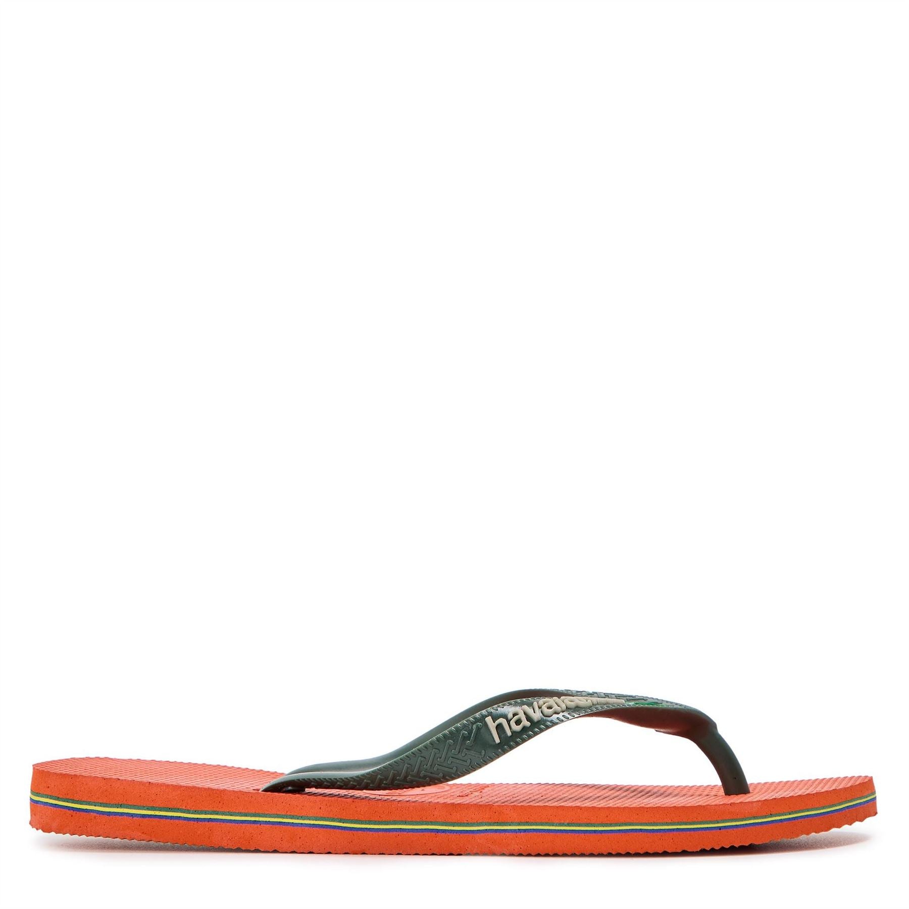 Havaianas Womens Hav. Brasil Logo Ruby Red Ruby Red Flip Flops