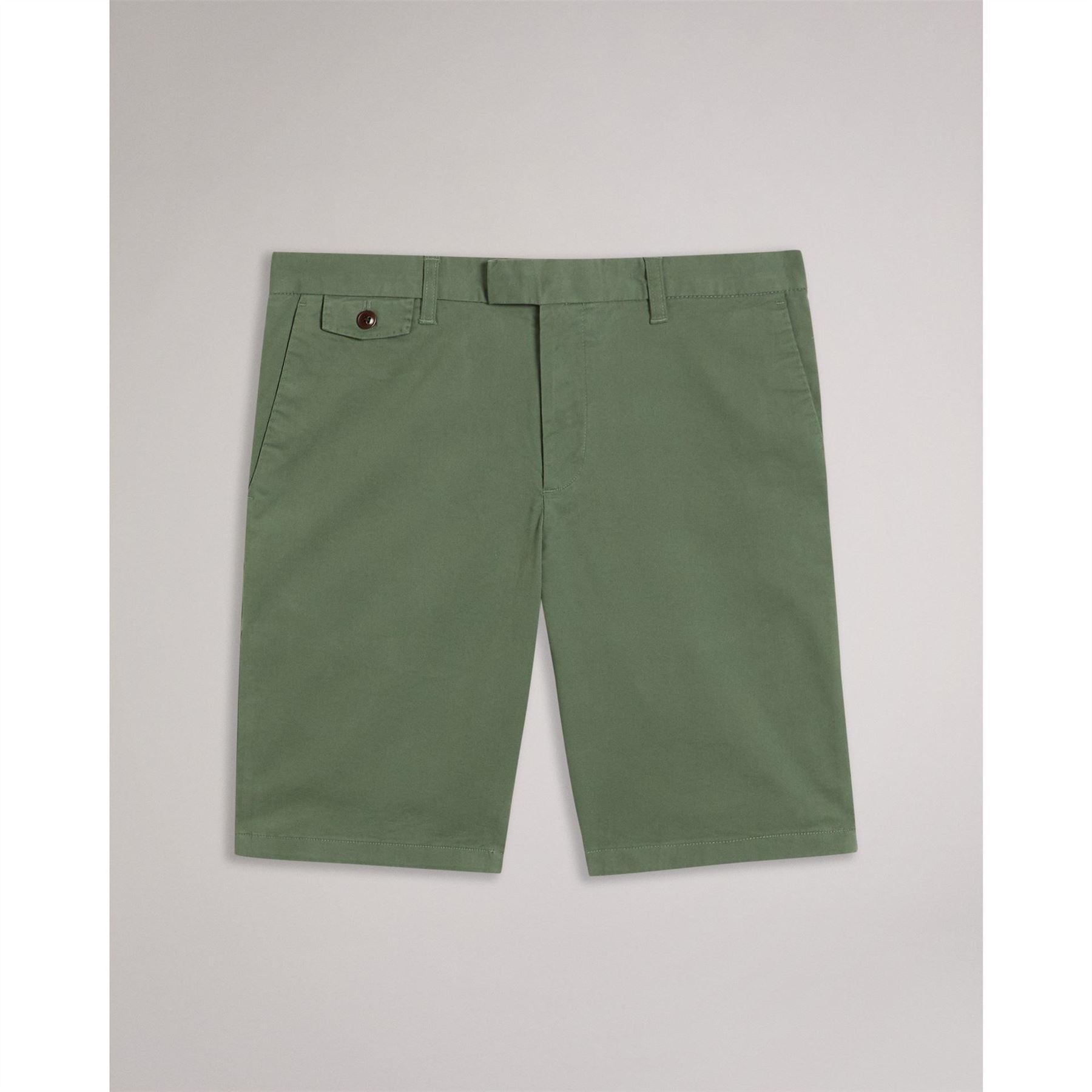 Ted Baker Solid Patterned Chino Shorts