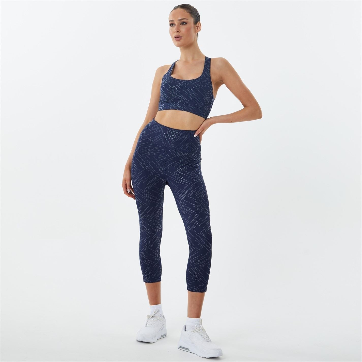 USA Pro High Rise Capri Cropped Leggings