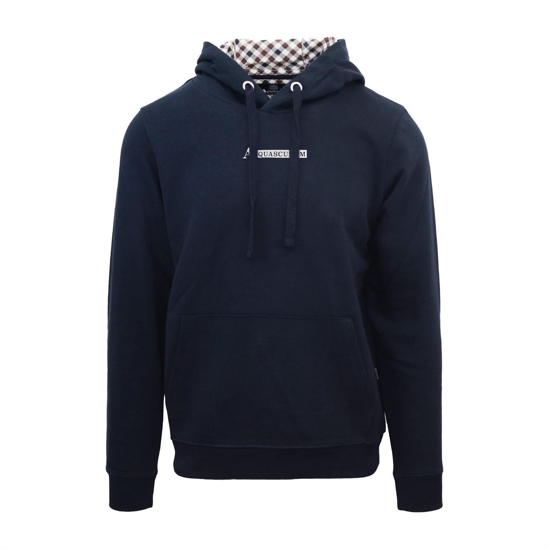 Aquascutum Hooded Neck Lacoste Lettering Sweatshirt