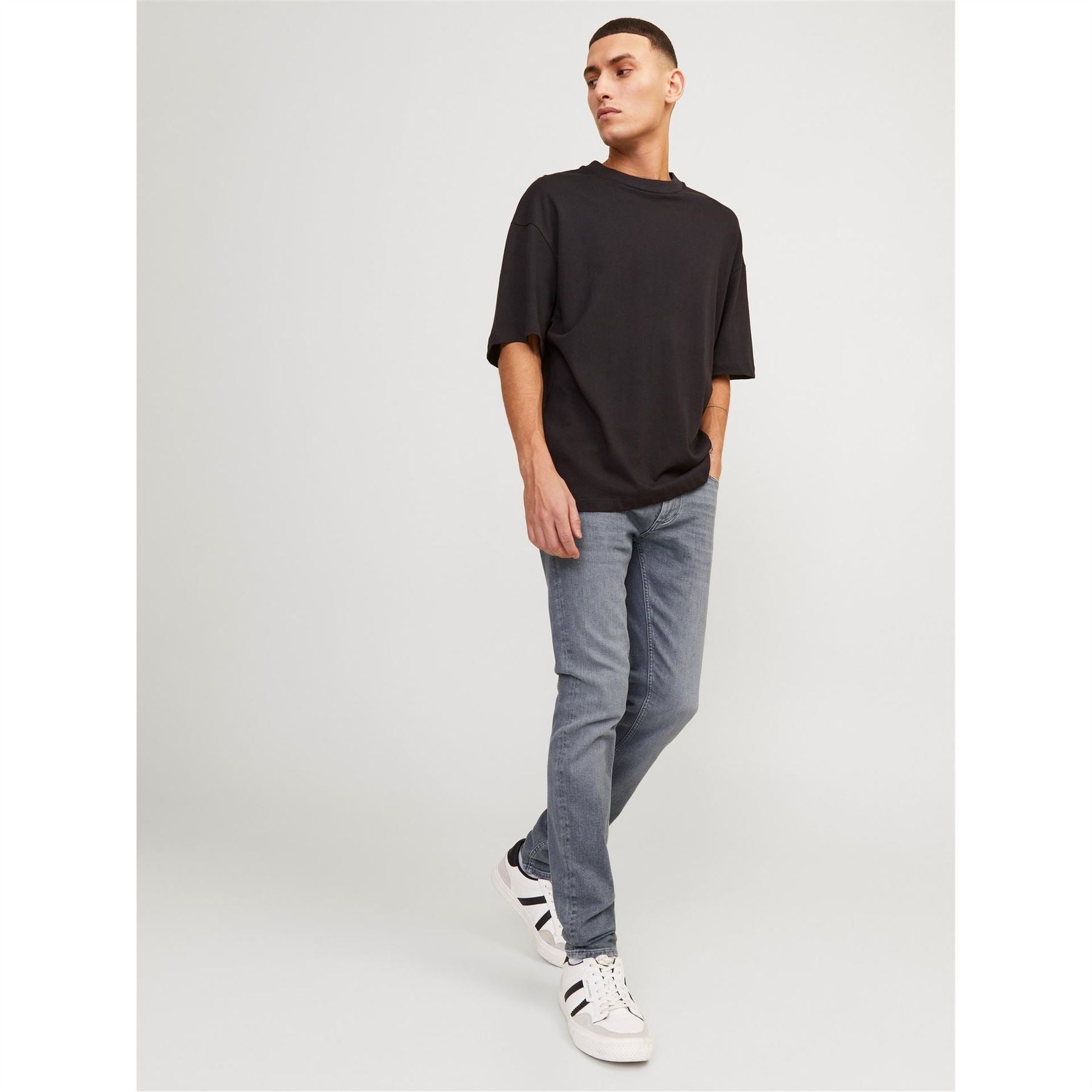Jack and Jones Liamevan Slim Fit Five Pocket Jeans