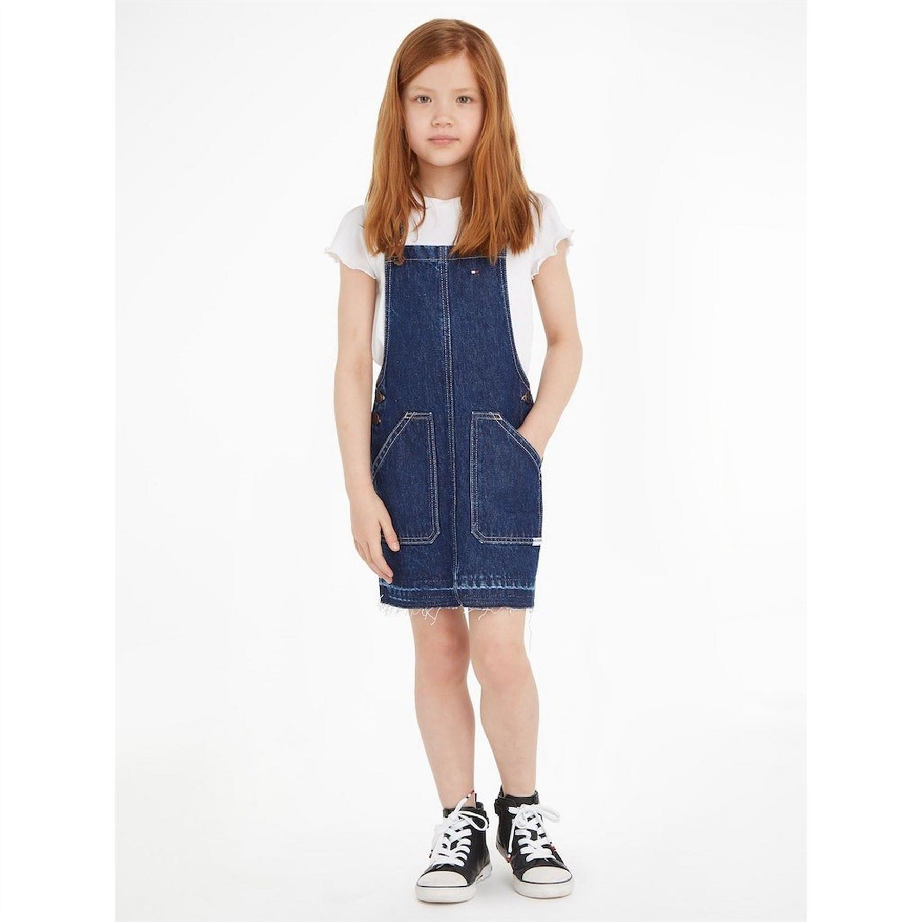Tommy Hilfiger Denim Dungaree Pinafore Dress